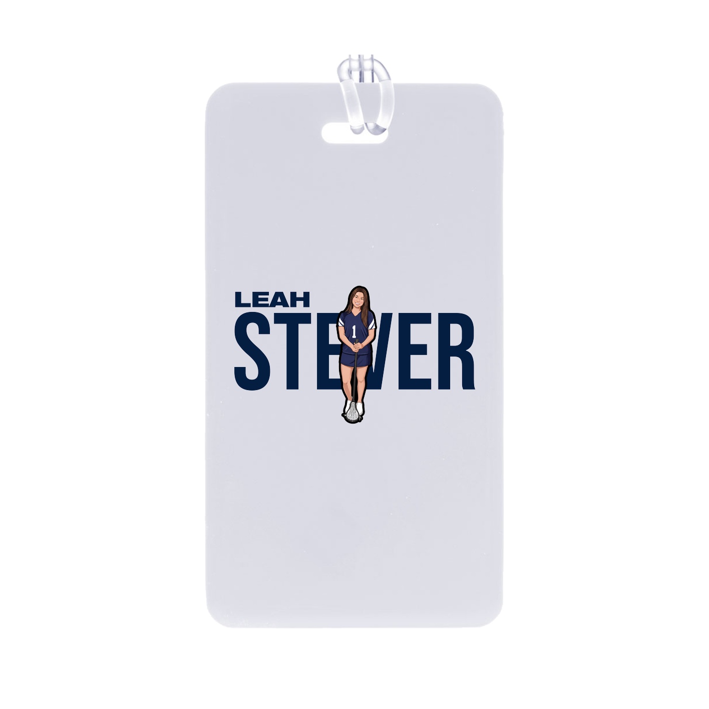 Bag Tag — Player Name in Classic