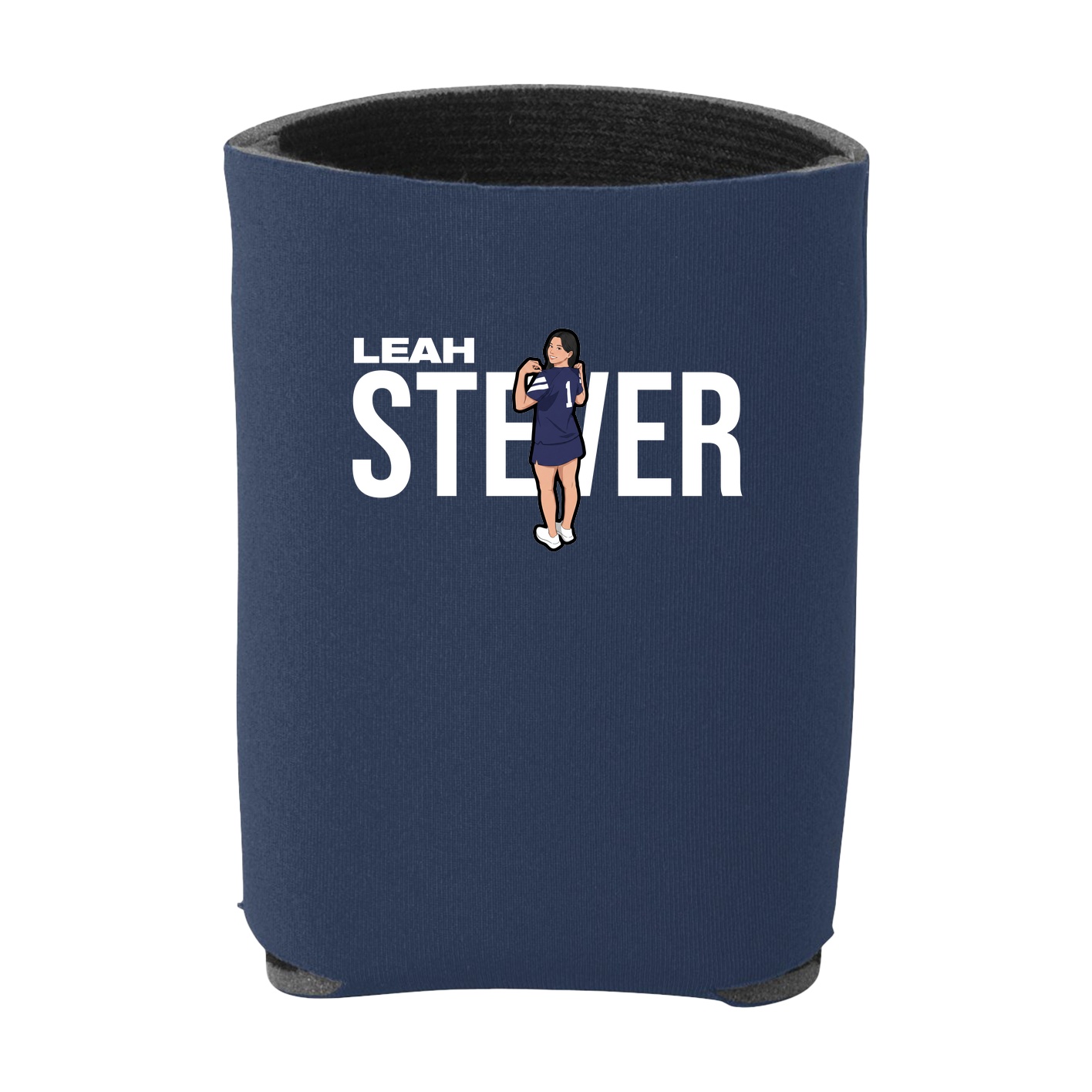 Can Holder — Player Name in Navy