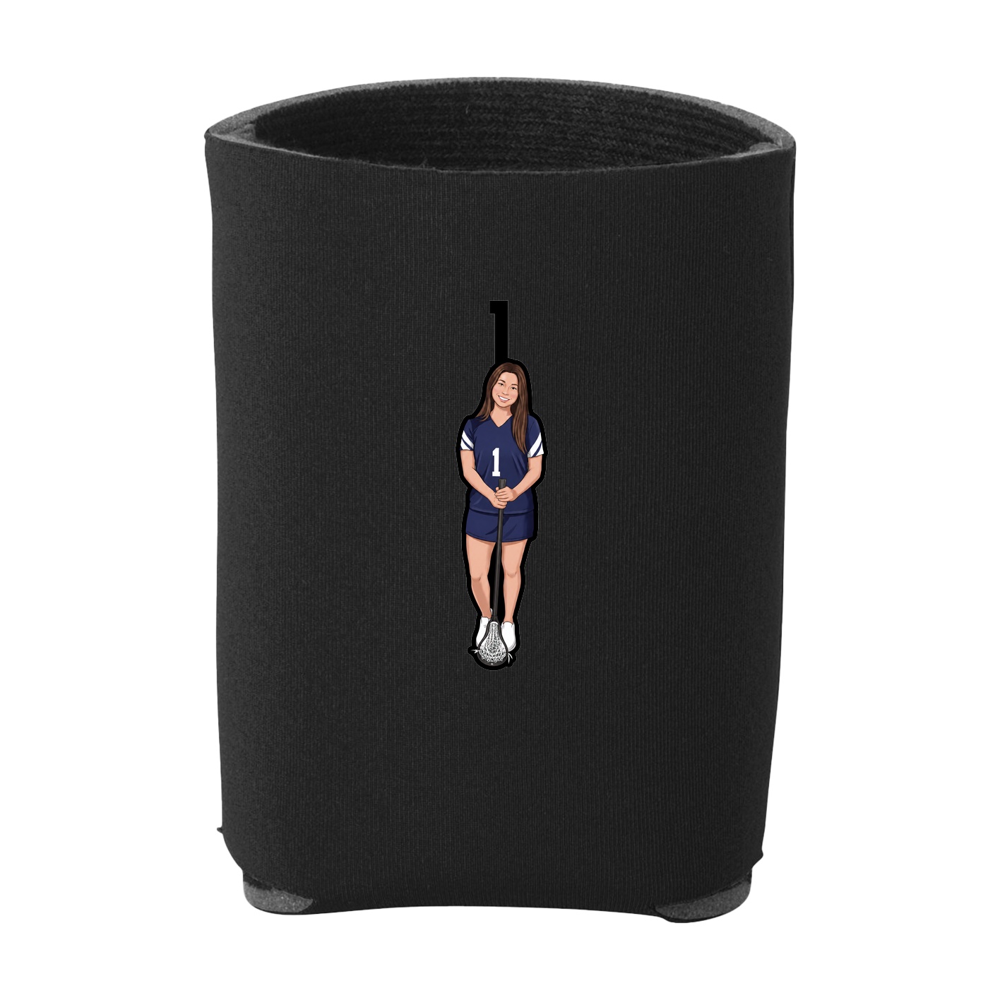 Can Holder — Number Top in Black