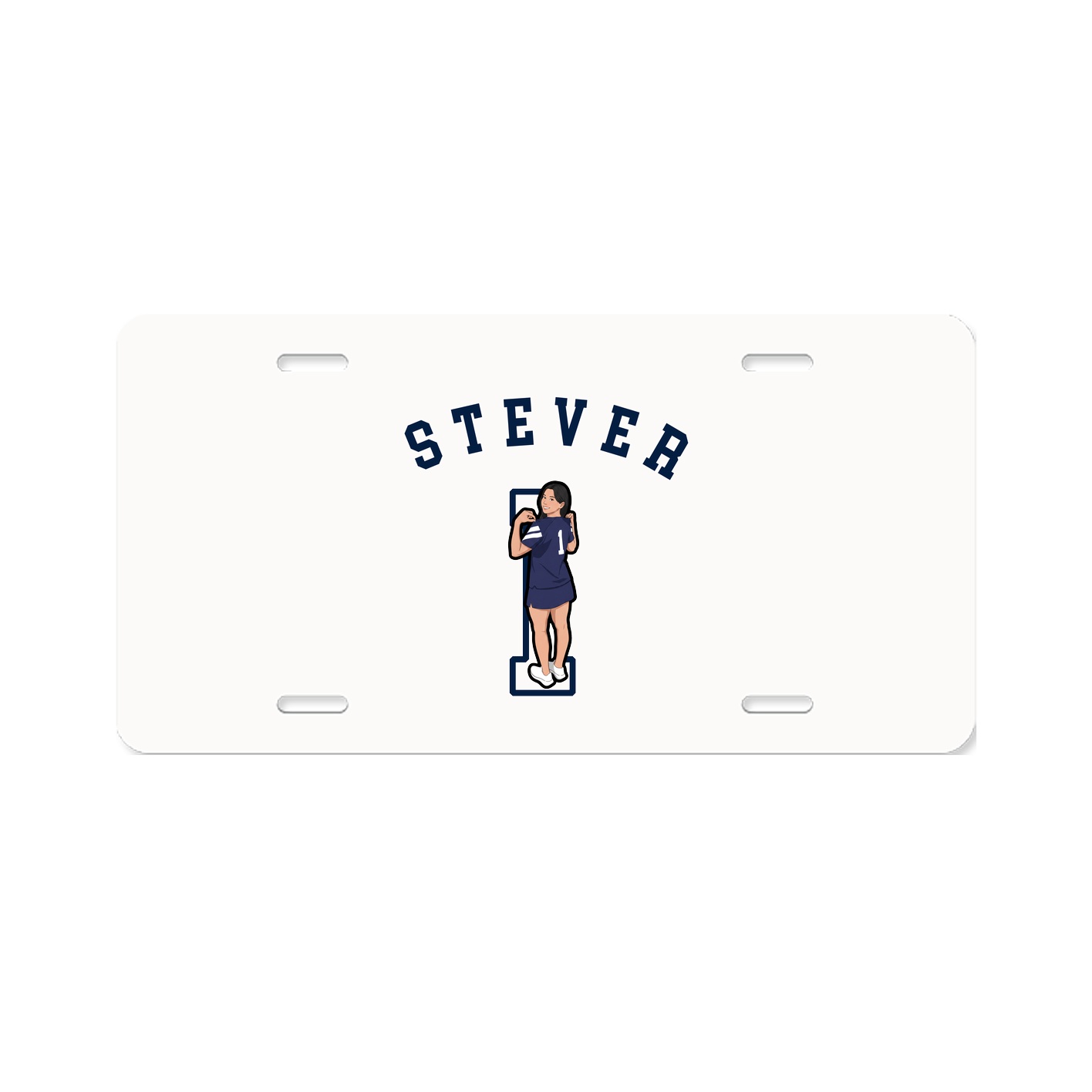 License Plate — Shirsey Arch in Classic