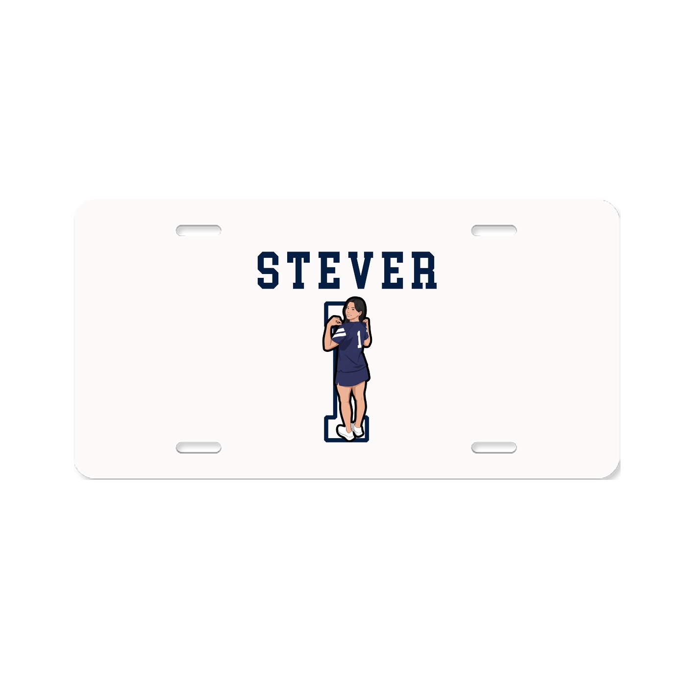 License Plate — Shirsey in Classic