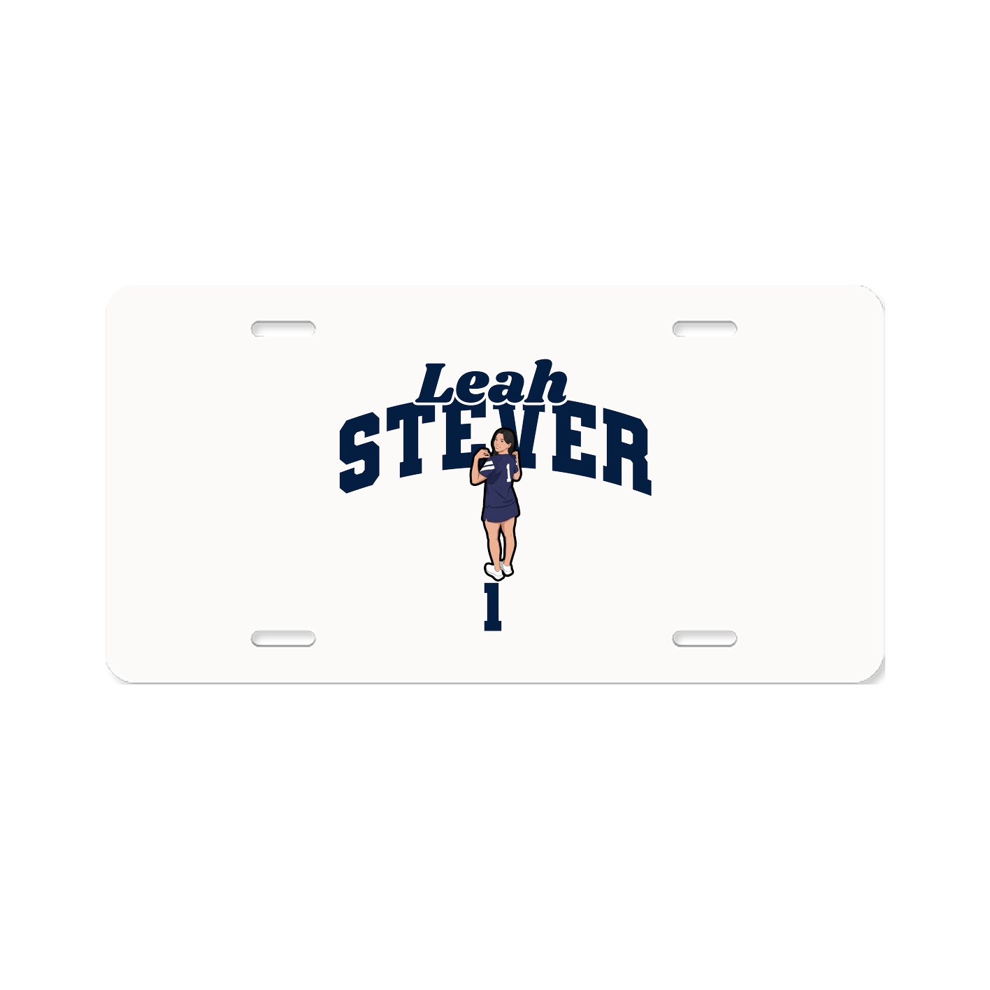 License Plate — Signature Arch in Classic