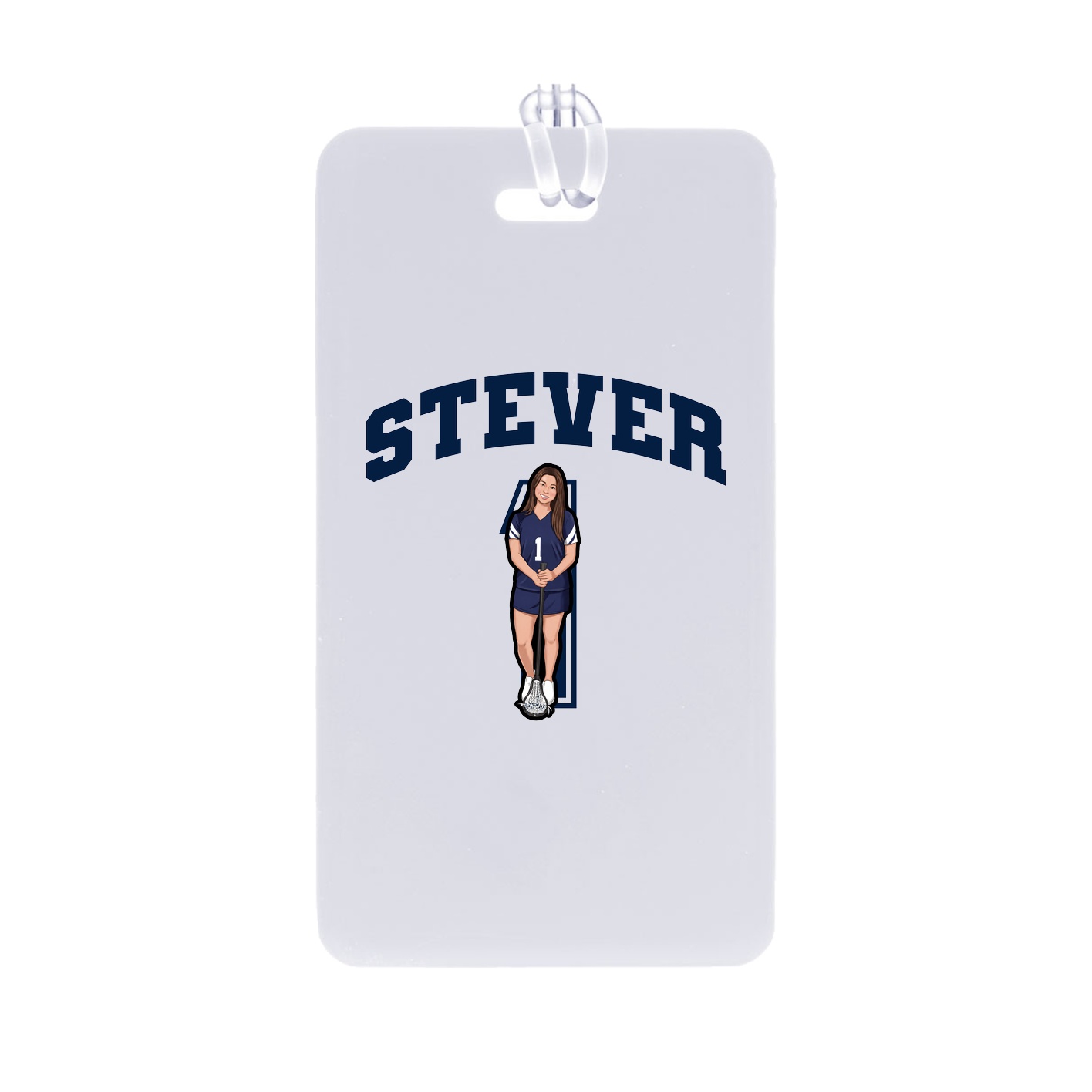 Bag Tag — Number in Classic
