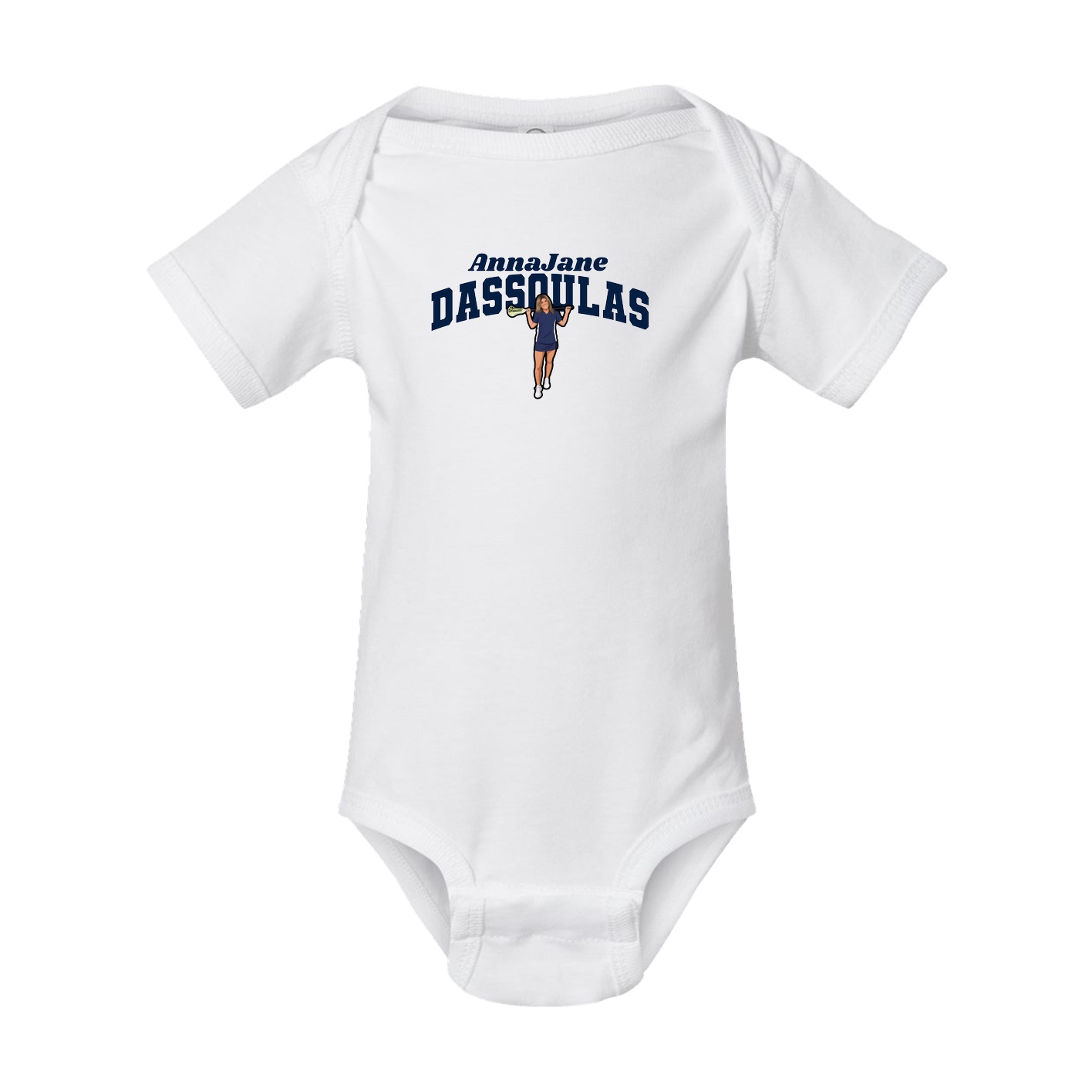 Baby Onesie — Signature Arch in White