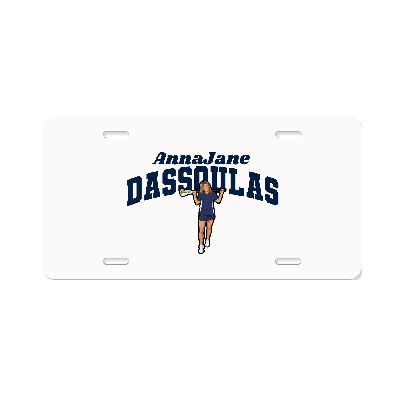 License Plate — Signature Arch in Classic