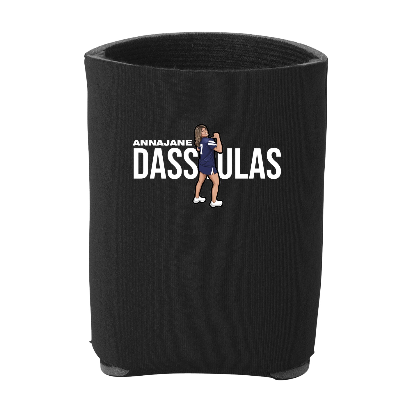 Can Holder — Player Name in Black