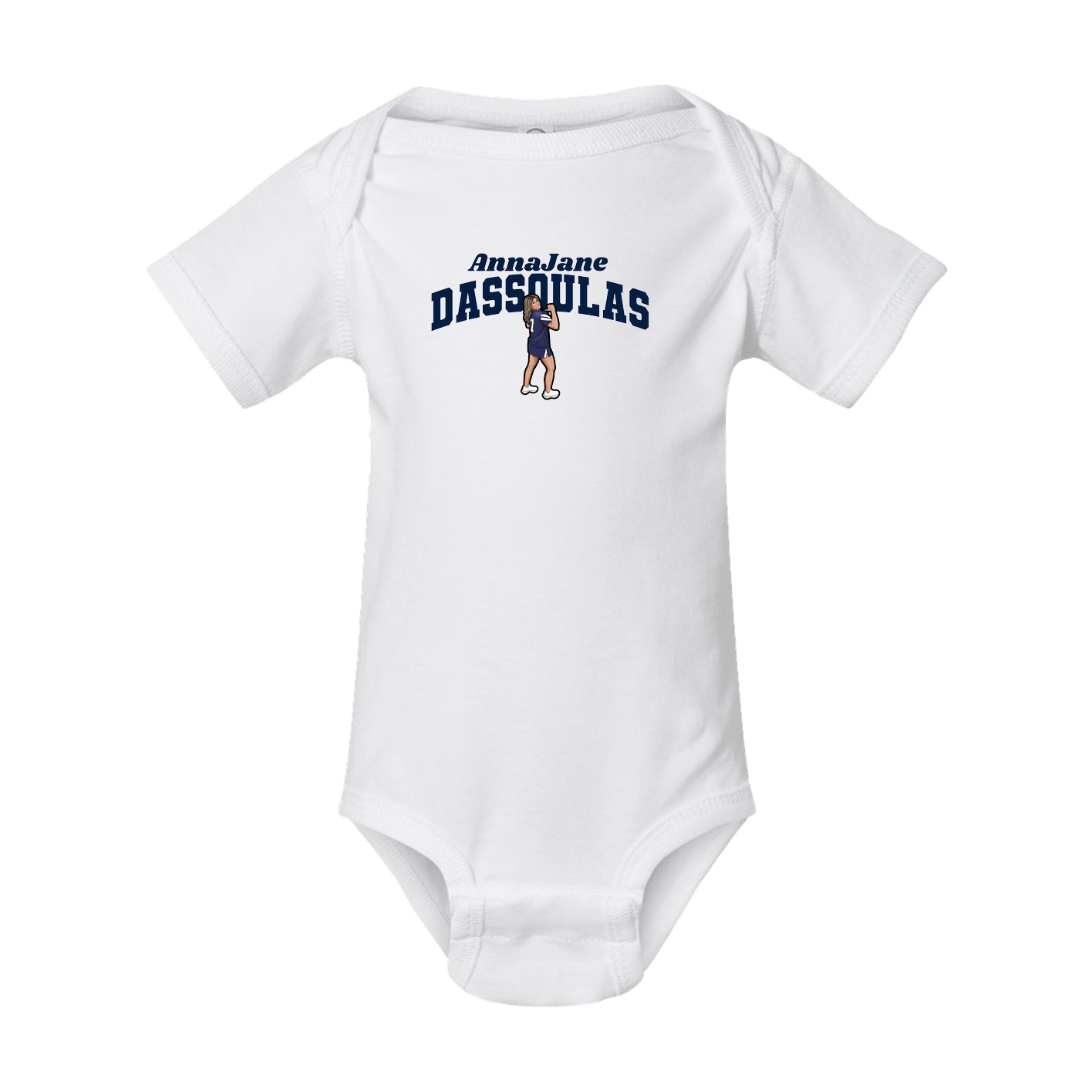 Baby Onesie — Signature Arch in White