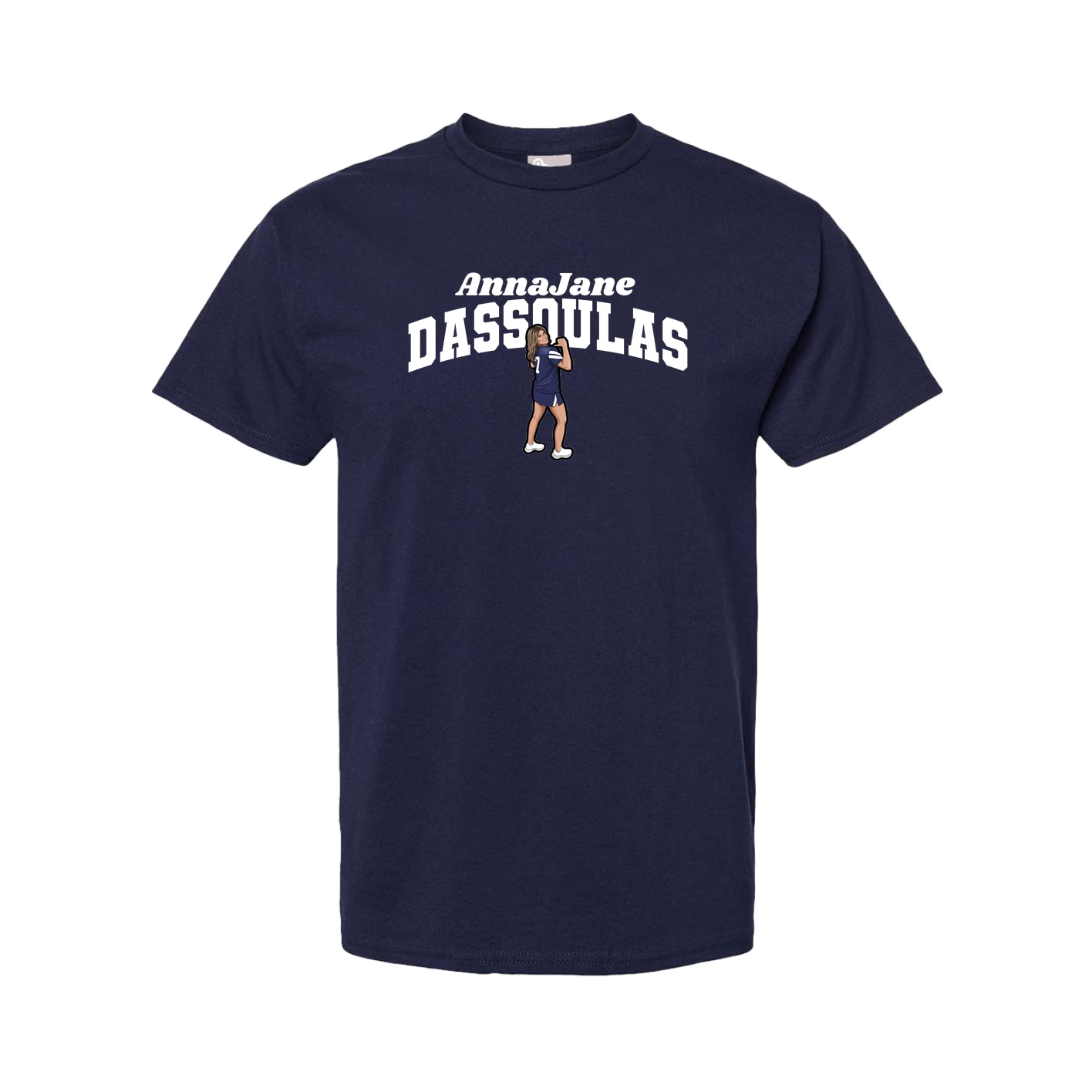 Tee — Signature Arch in Navy