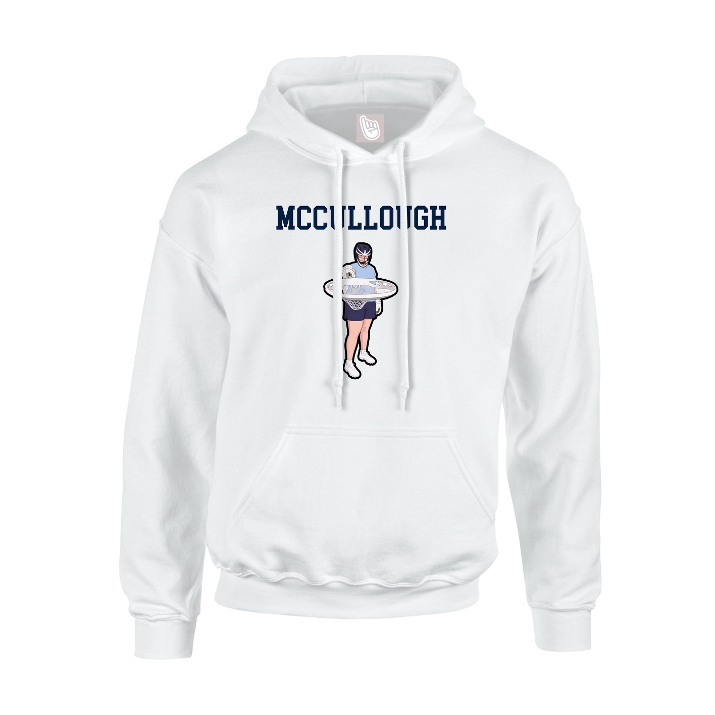 Hoodie — Shirsey in White