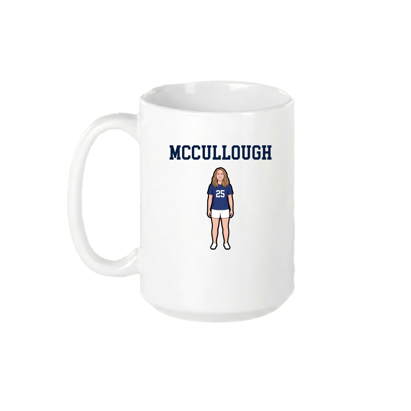 15oz Coffee Mug — Shirsey in White