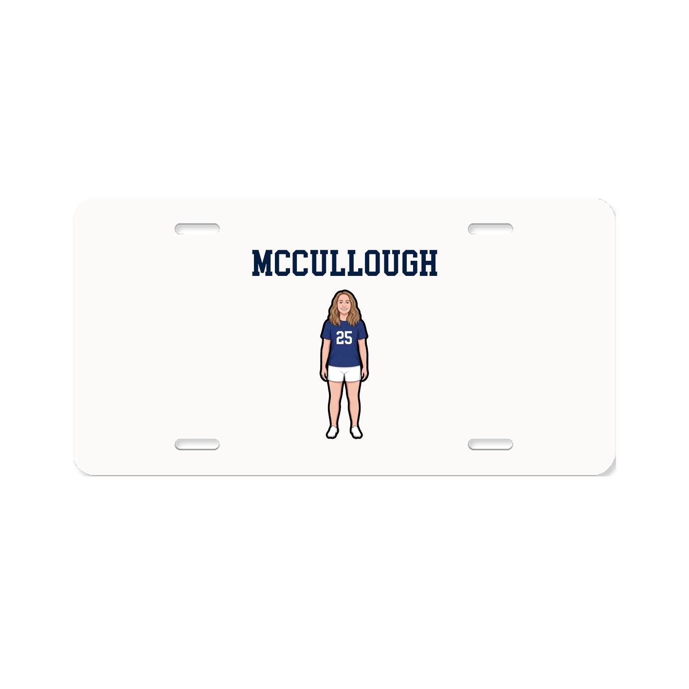 License Plate — Shirsey in Classic