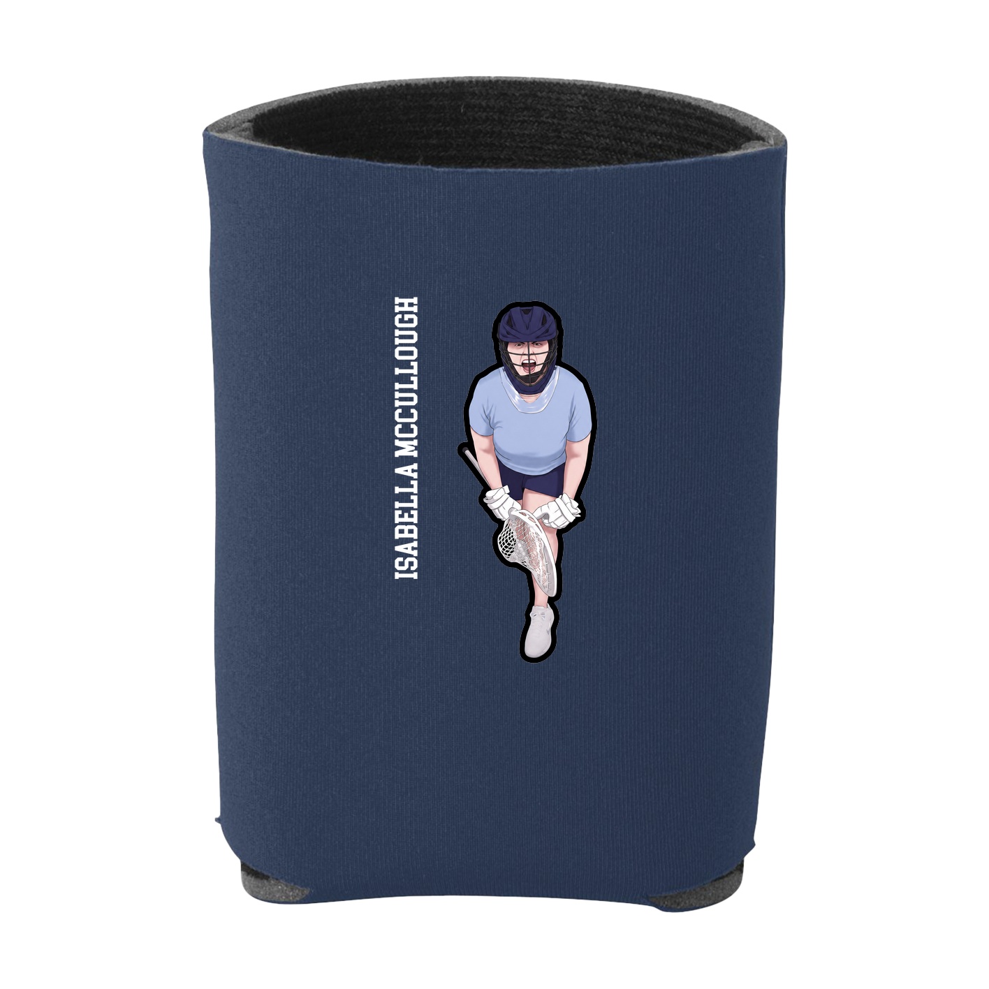 Can Holder — Name Vertical in Navy