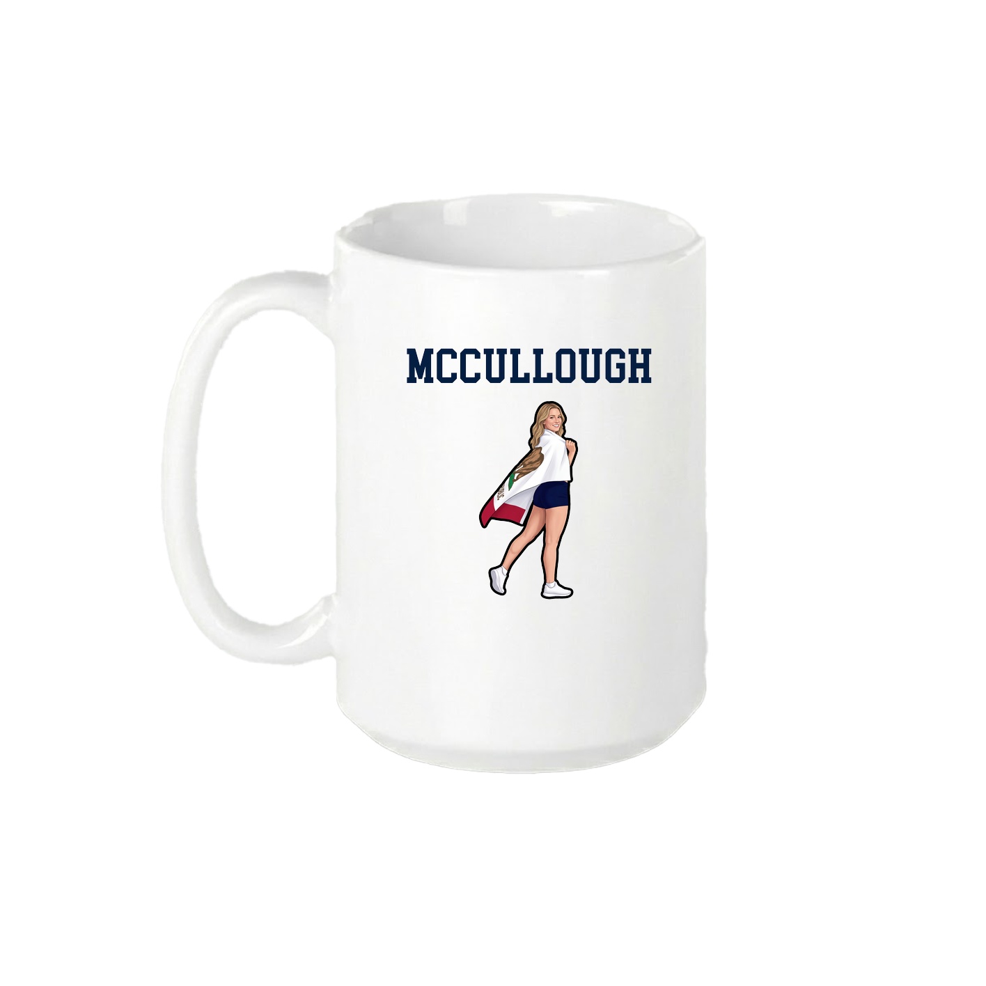 15oz Coffee Mug — Shirsey in White