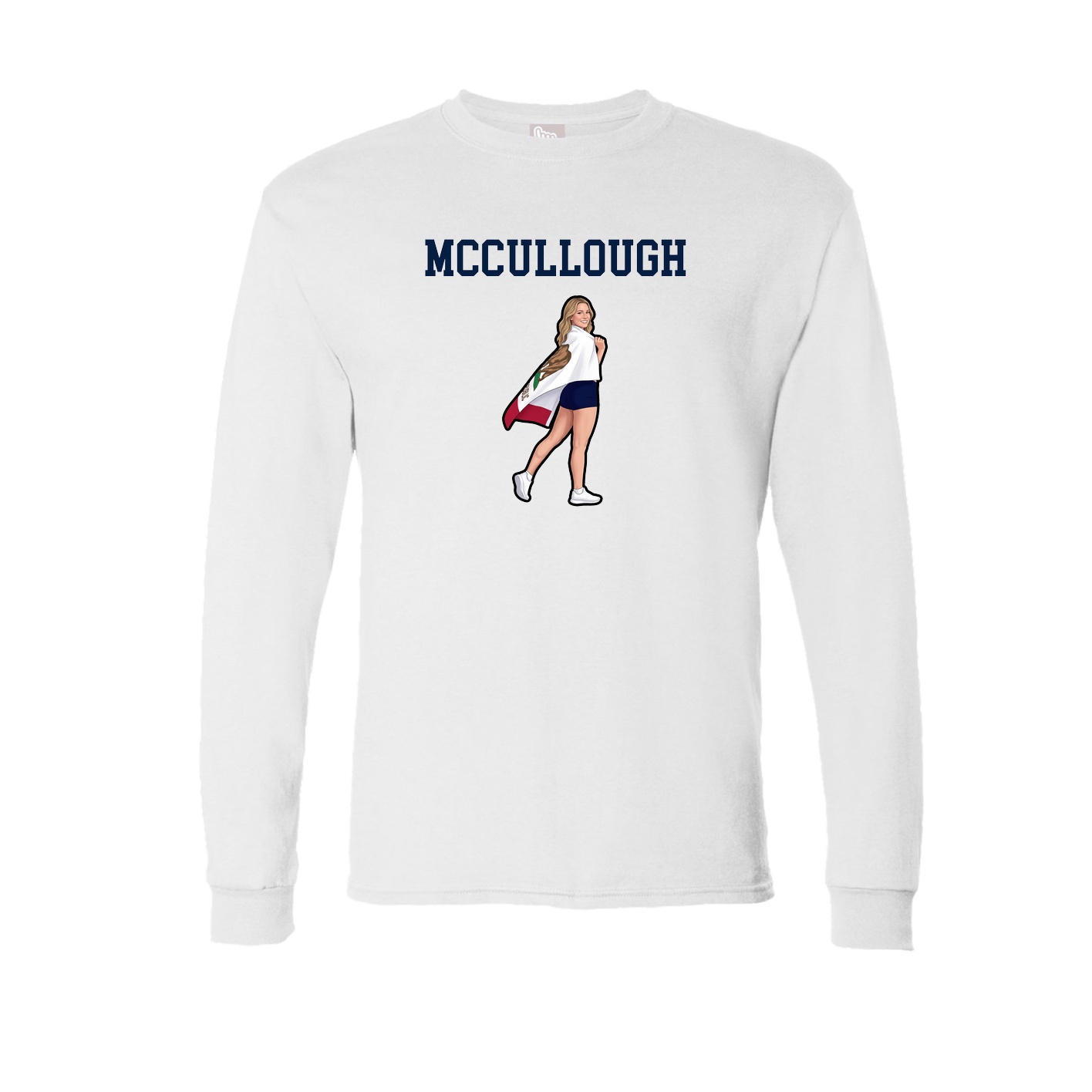 Long Sleeve Tee — Shirsey in White