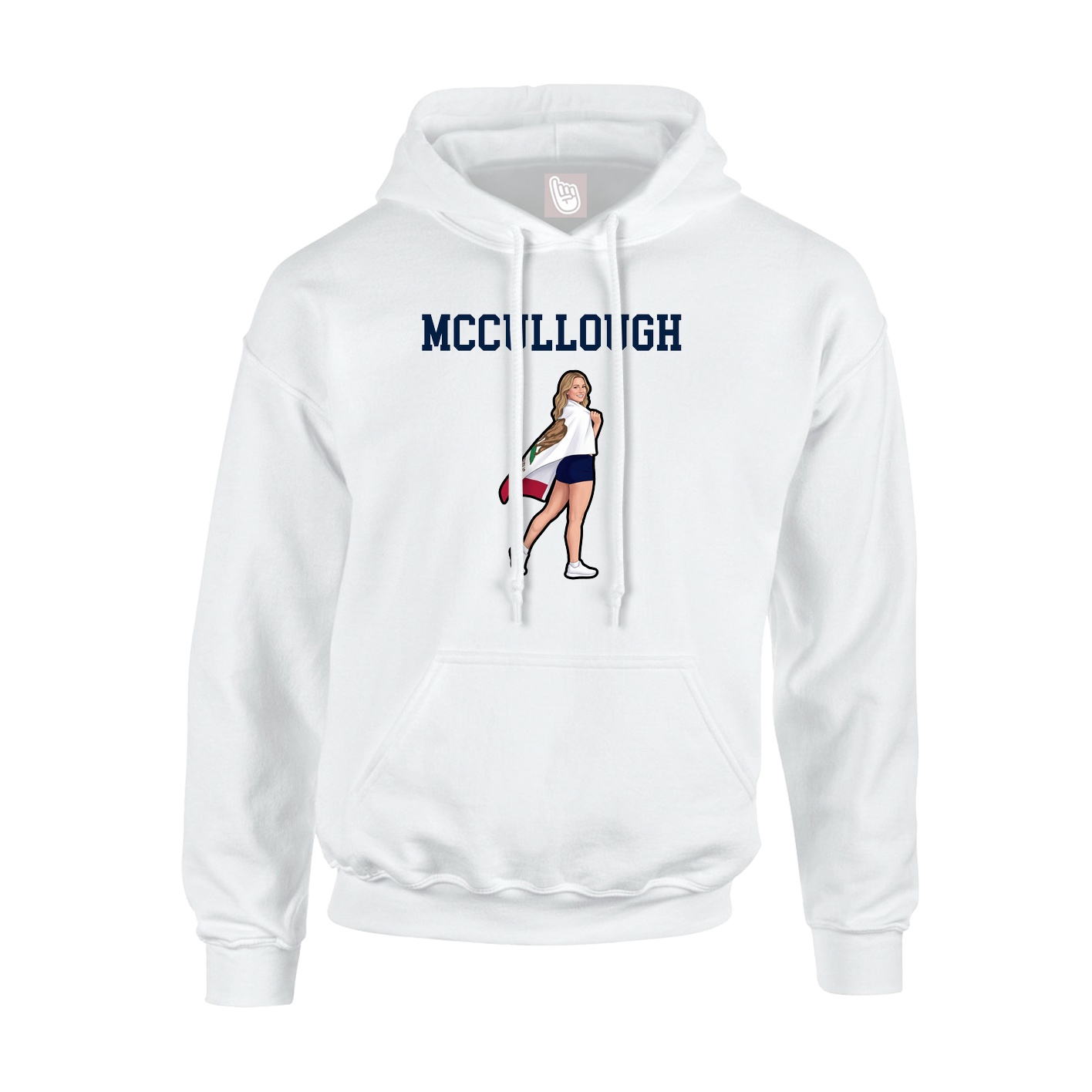 Youth Hoodie — Shirsey in White
