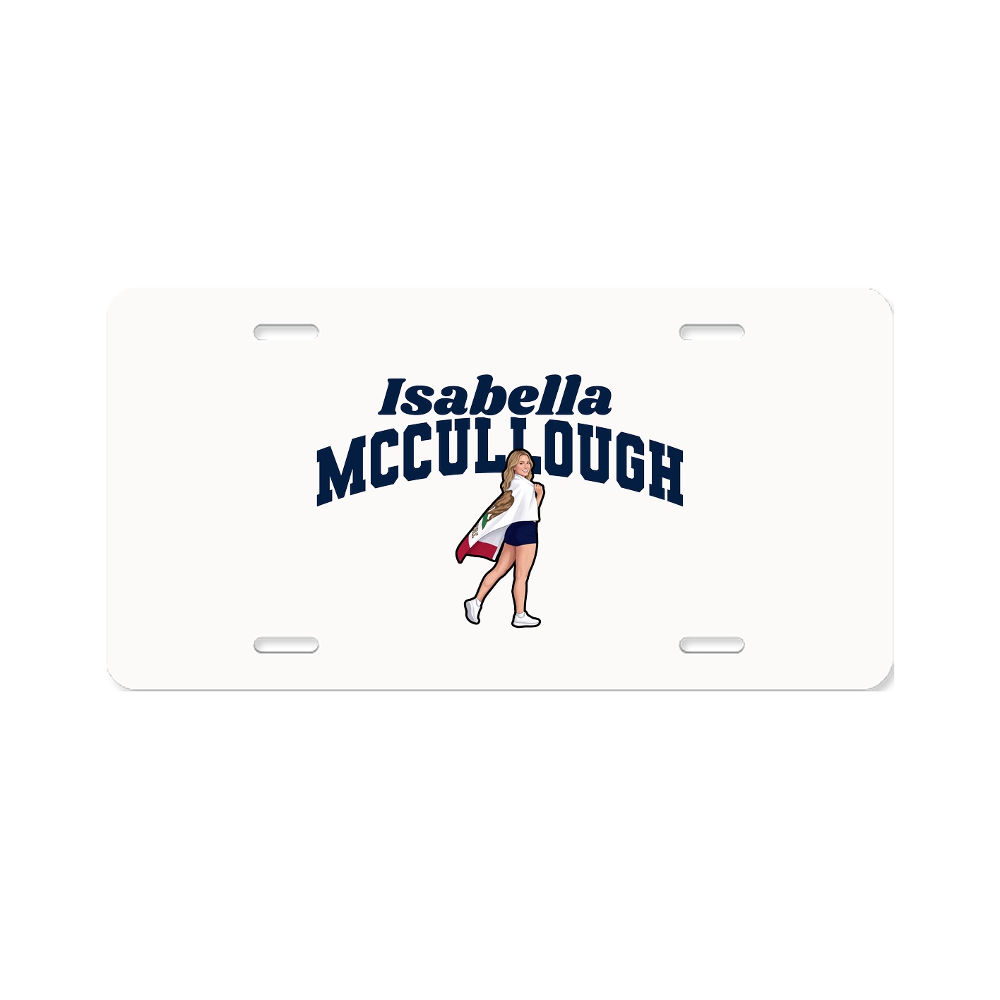 License Plate — Signature Arch in Classic