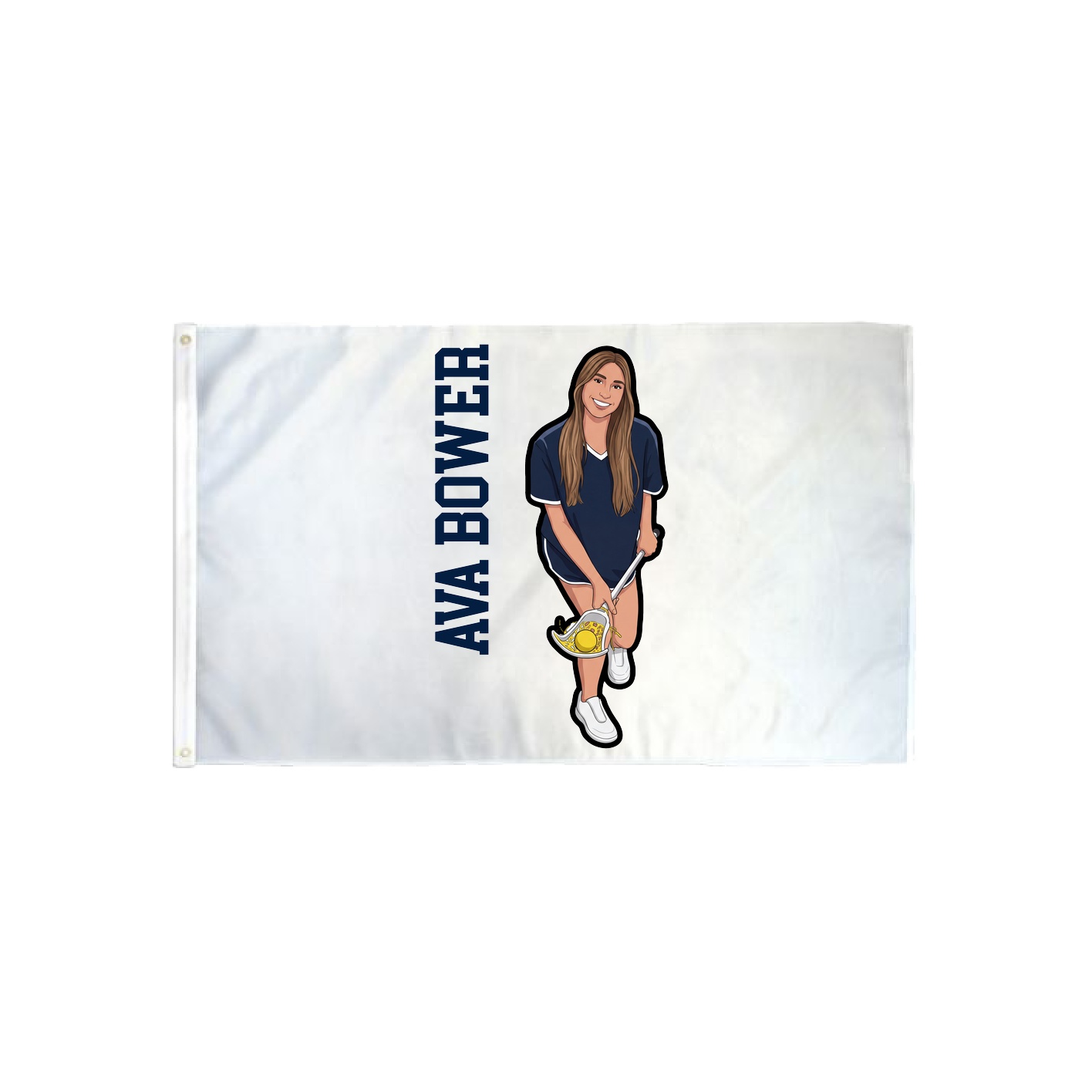 3x5 Flag — Name Vertical in Classic
