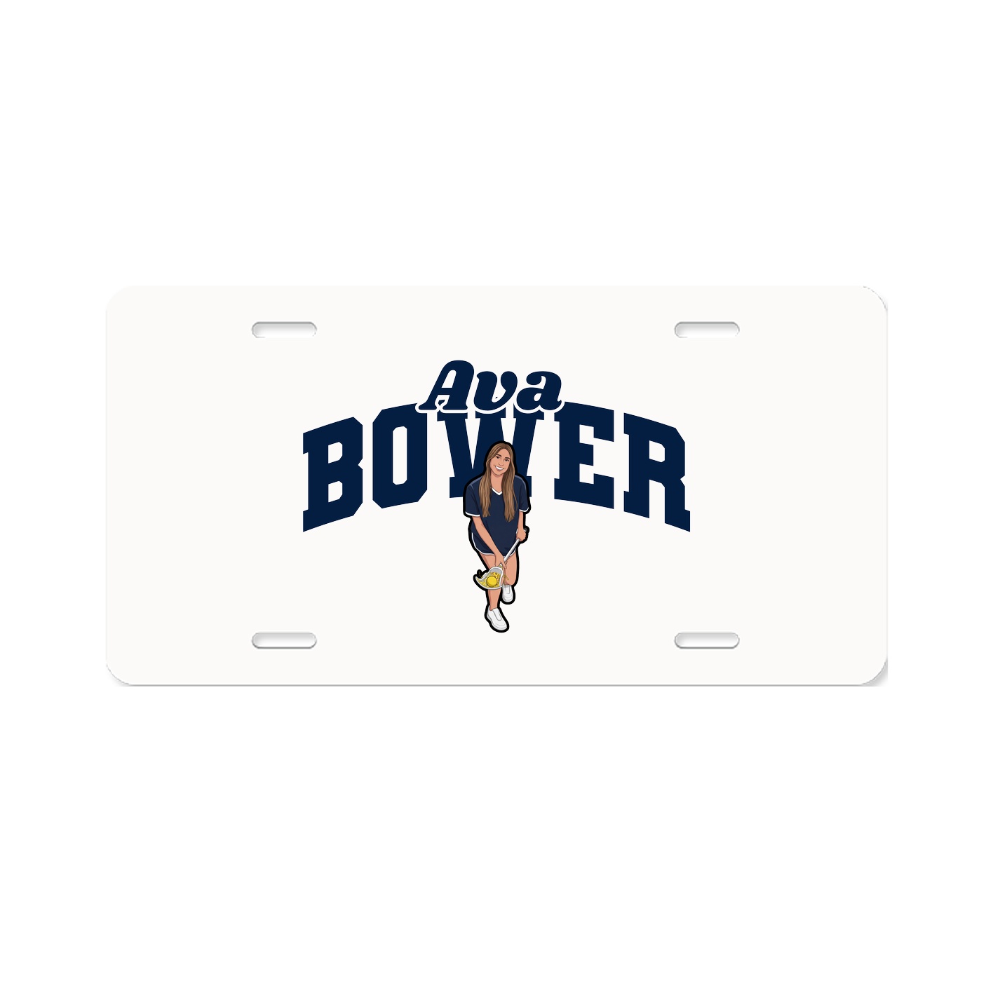 License Plate — Signature Arch in Classic
