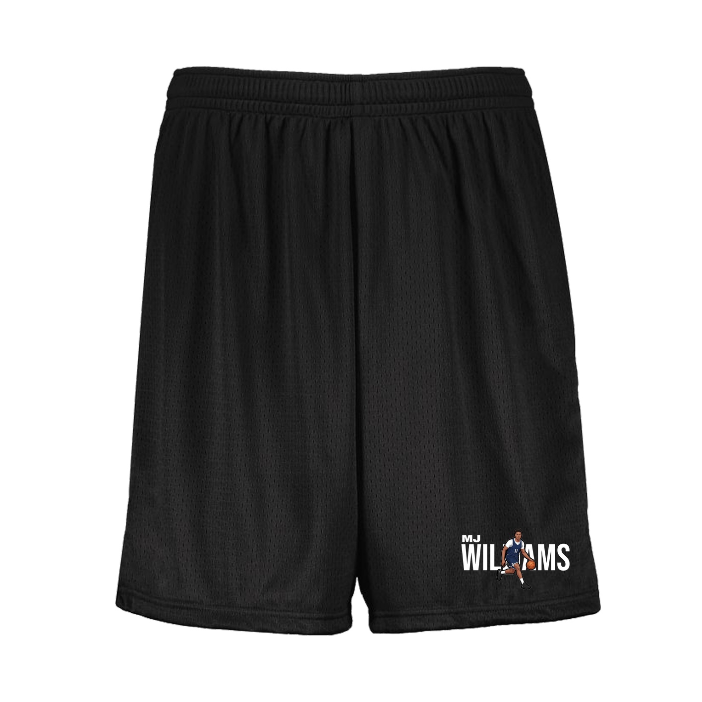 Shorts — Player Name in Black