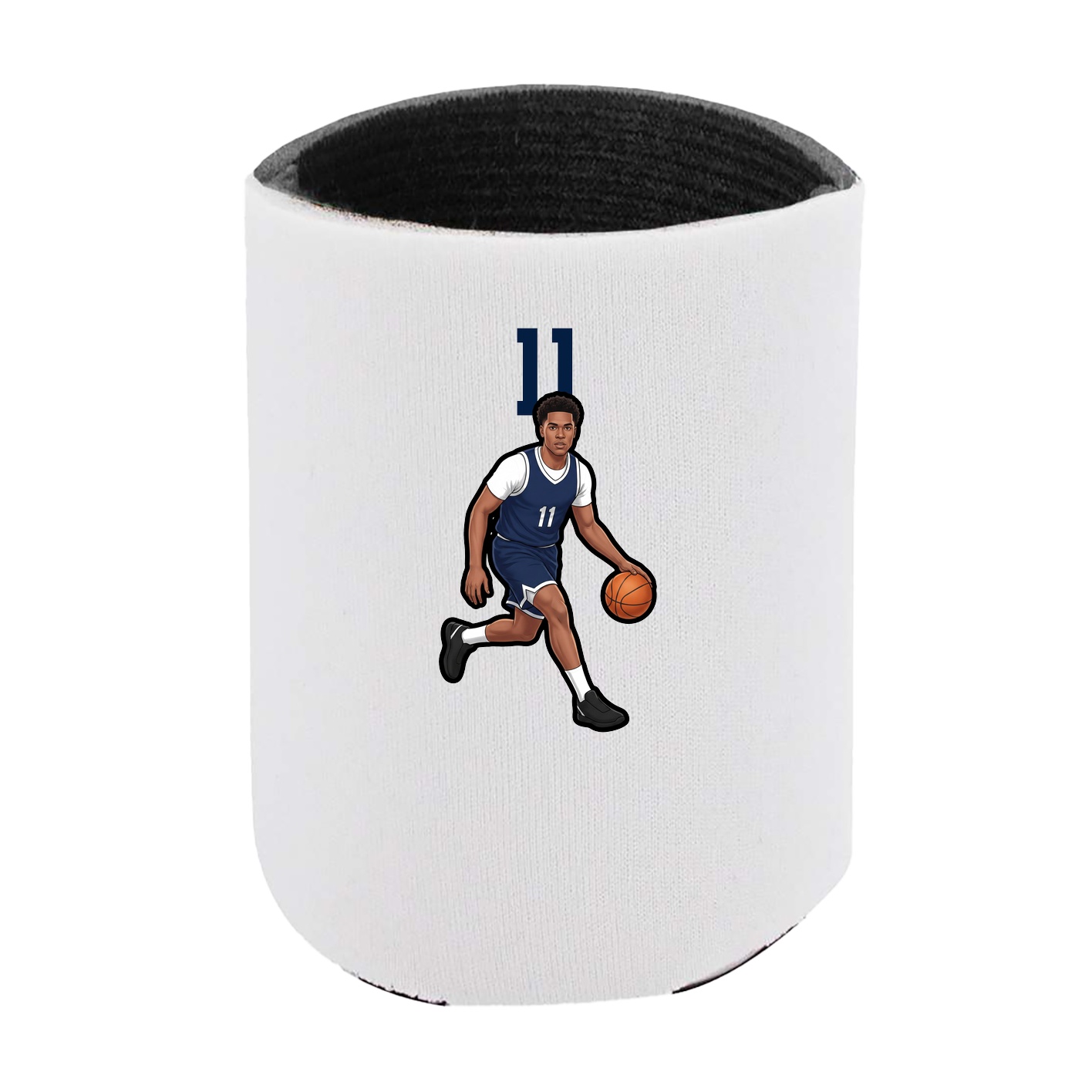Can Holder — Number Top in White