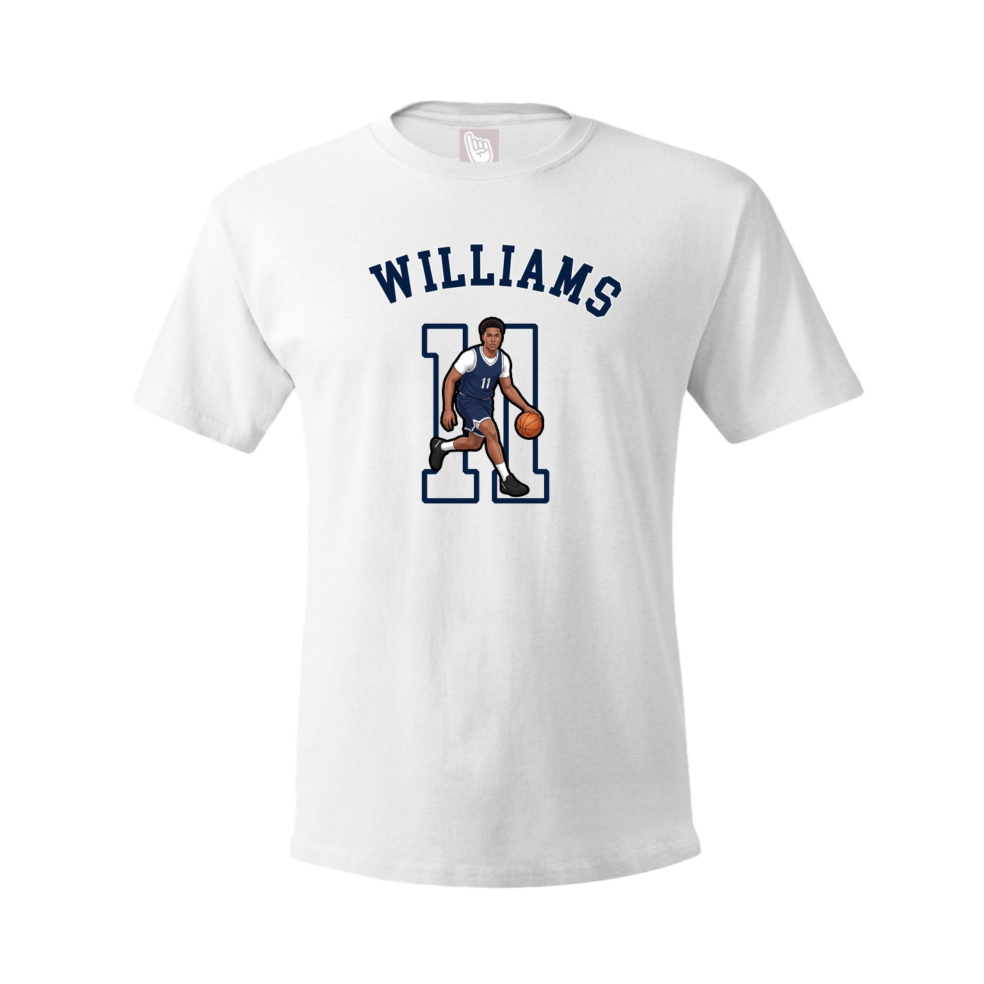 Youth Tee — Shirsey Arch in White