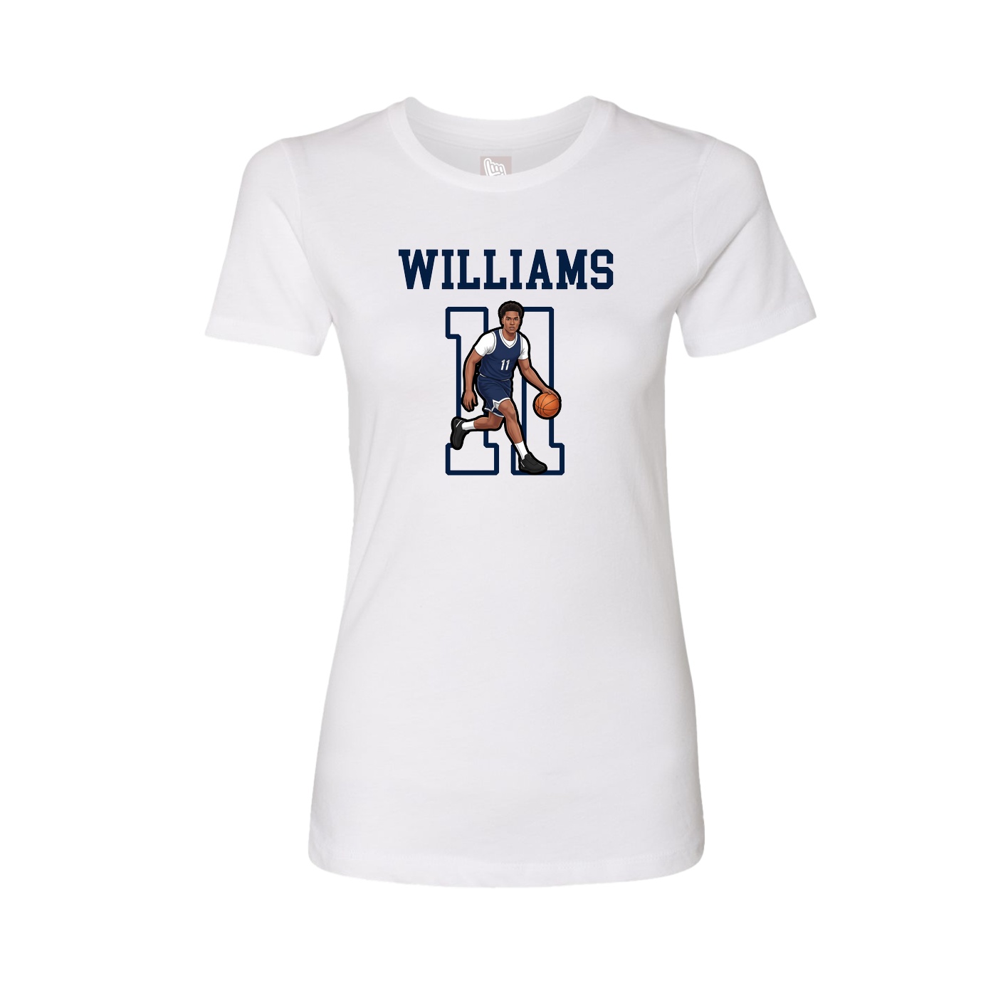 Fitted Women's Tee — Shirsey in White