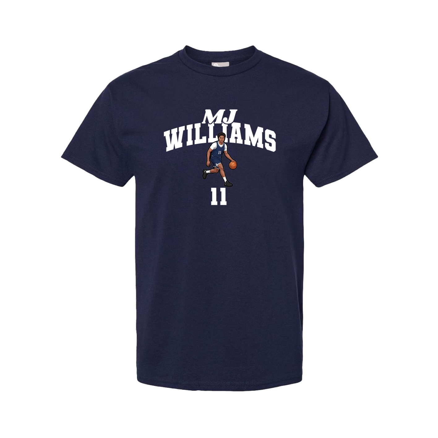 Tee — Signature Arch in Navy