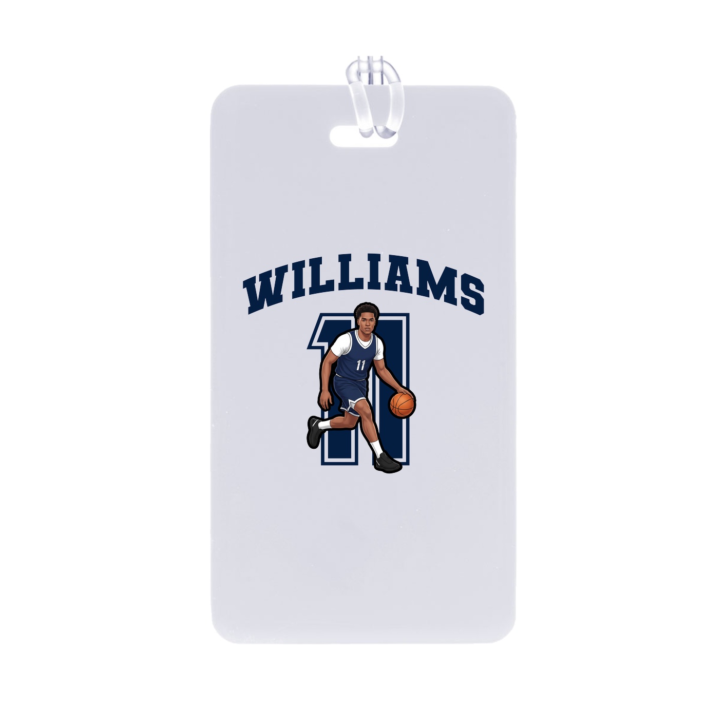 Bag Tag — Number in Classic