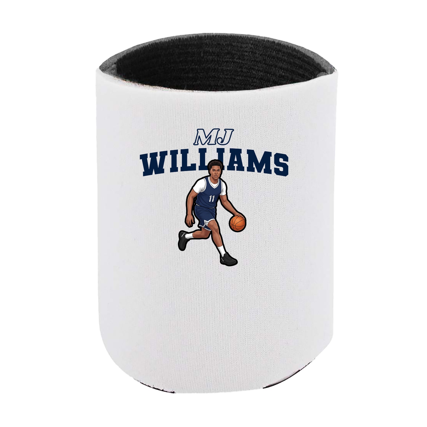 Can Holder — Name Arch in White