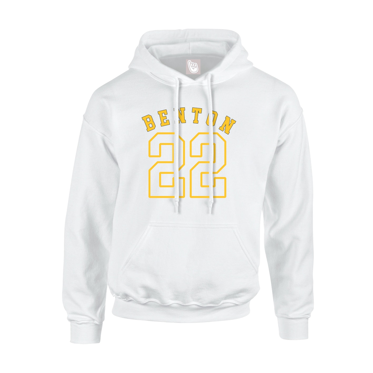 Hoodie — Shirsey Arch in White