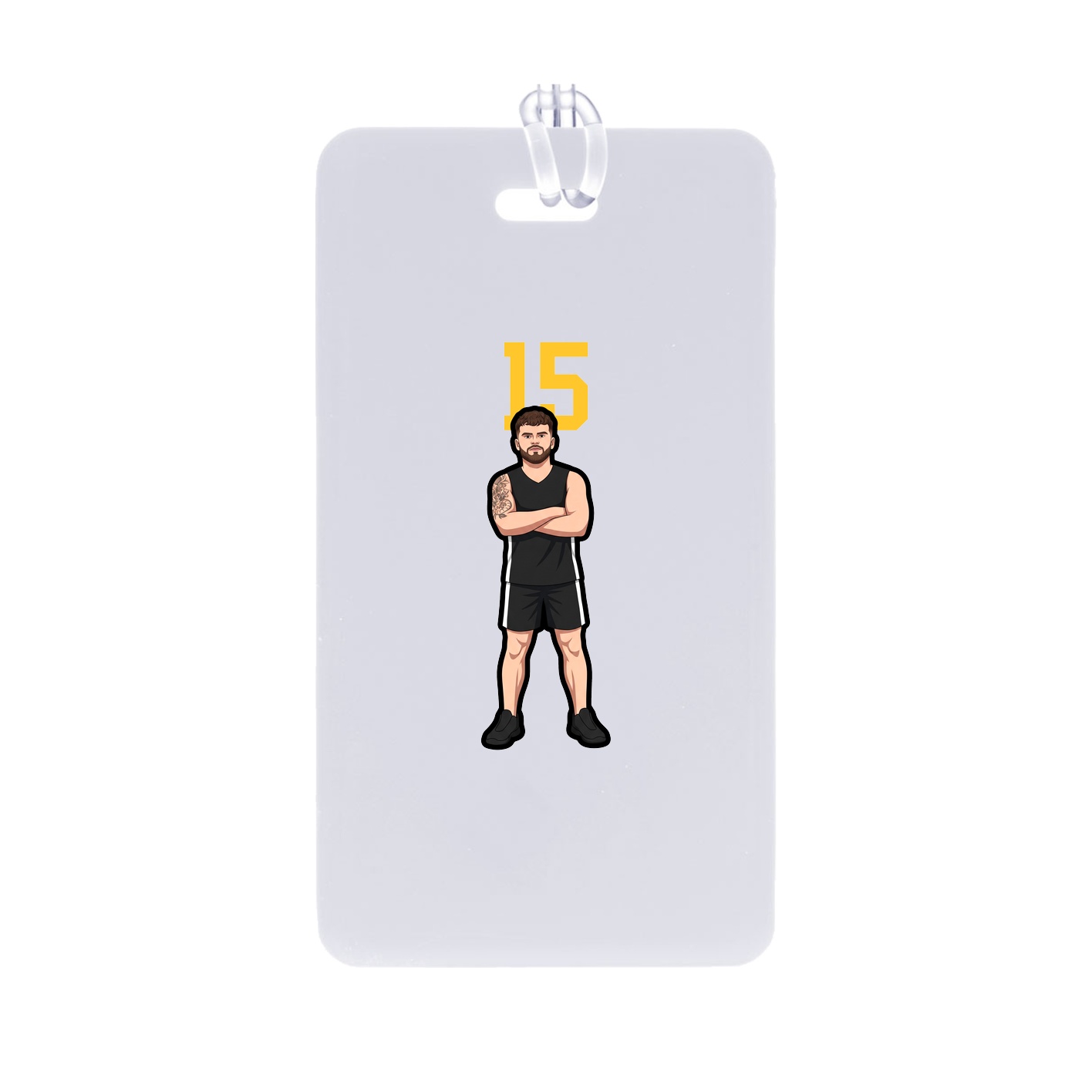 Bag Tag — Number Top in Classic