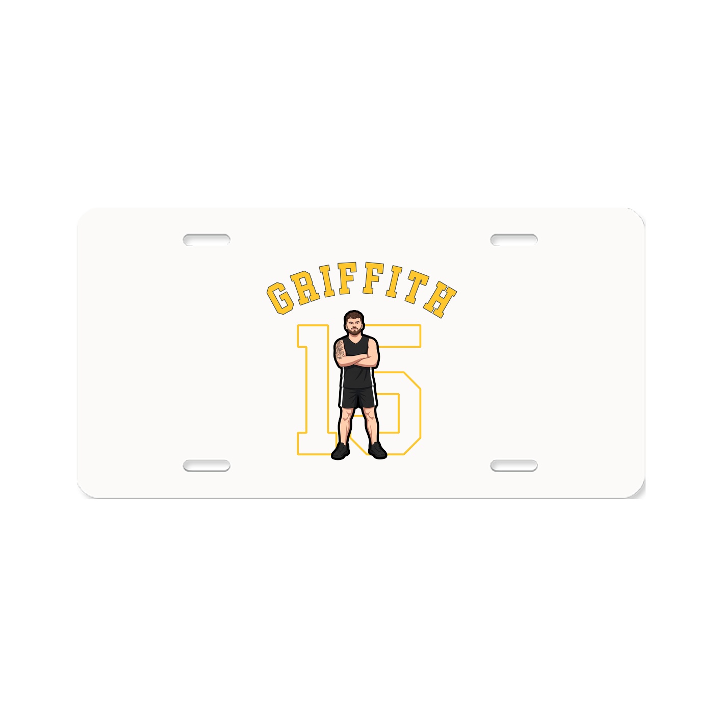 License Plate — Shirsey Arch in Classic