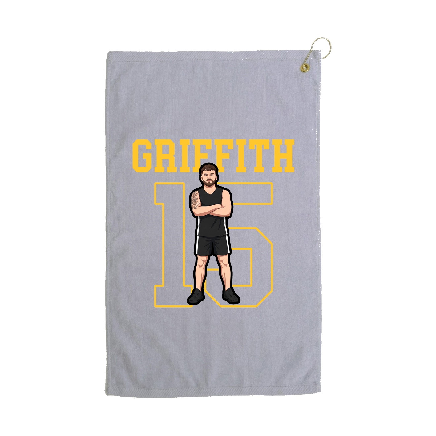 Golf Towel — Shirsey in Grey