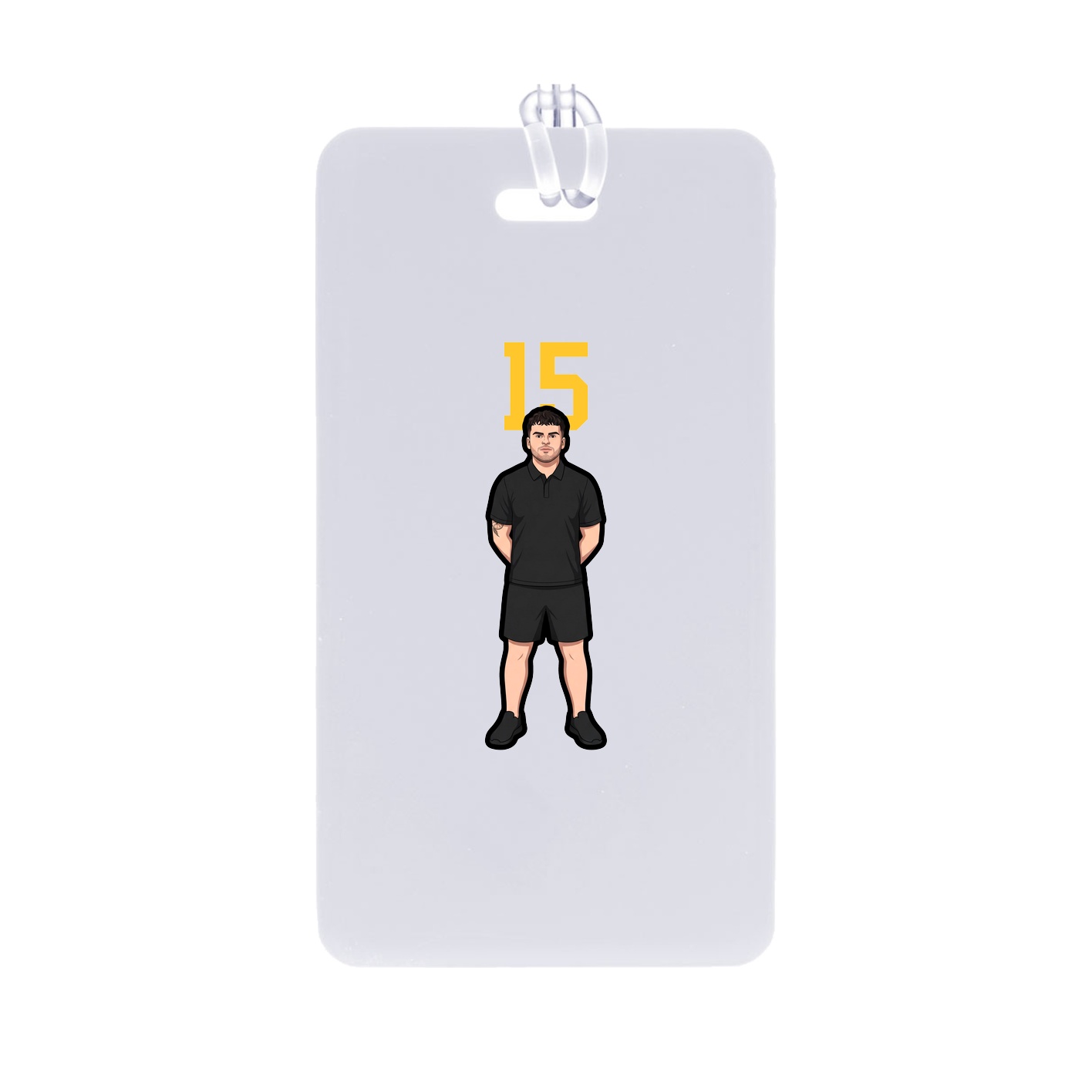 Bag Tag — Number Top in Classic