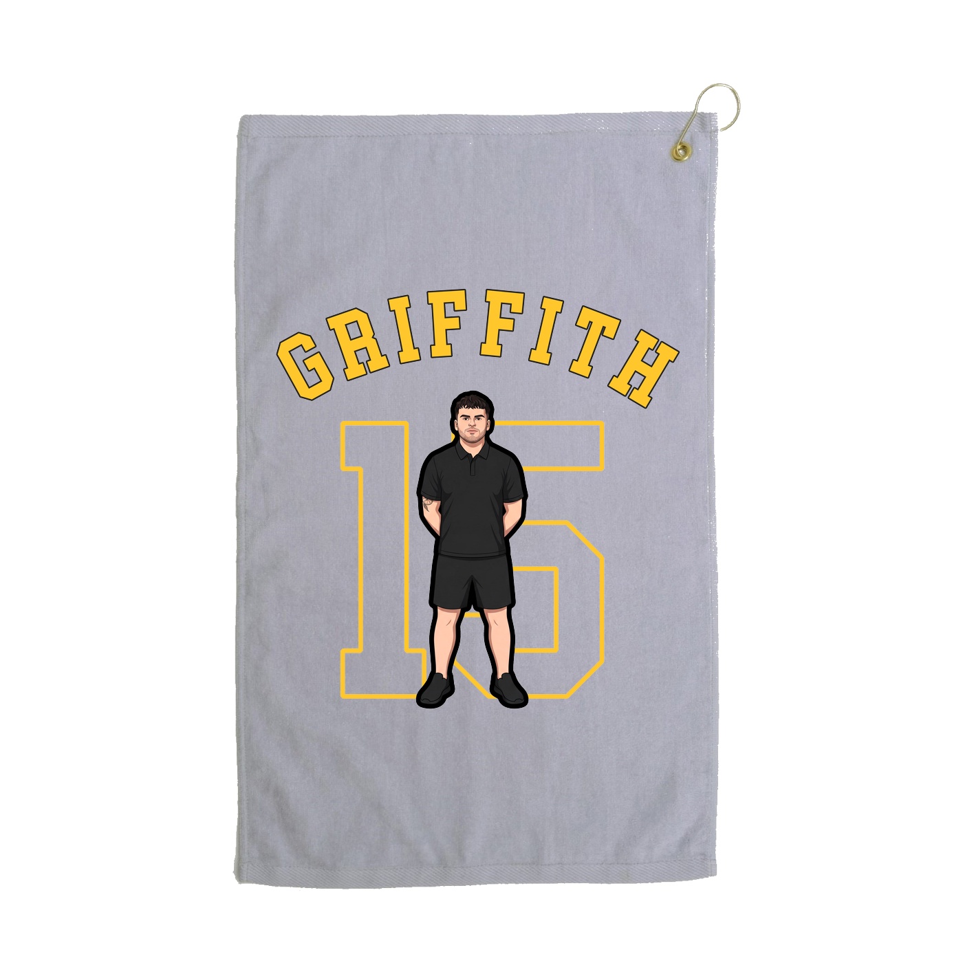 Golf Towel — Shirsey Arch in Grey