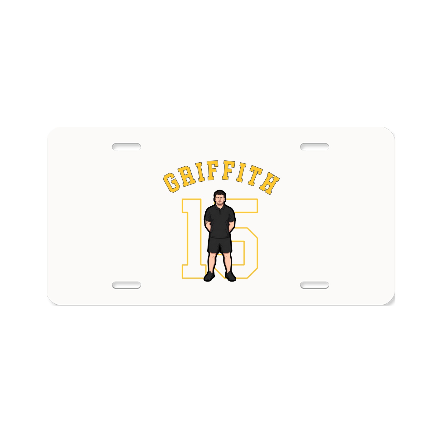 License Plate — Shirsey Arch in Classic