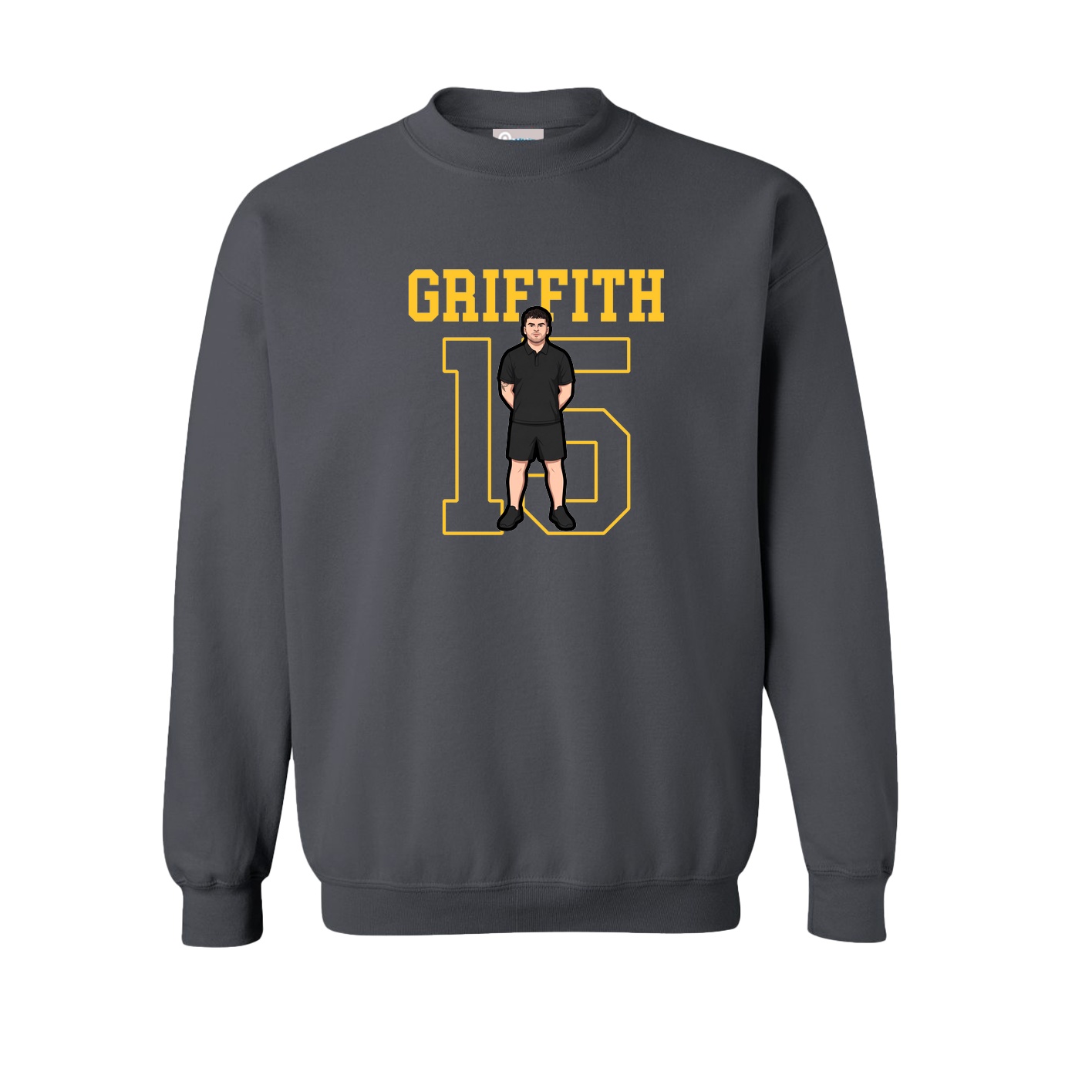 Fleece Crew — Shirsey in Grey