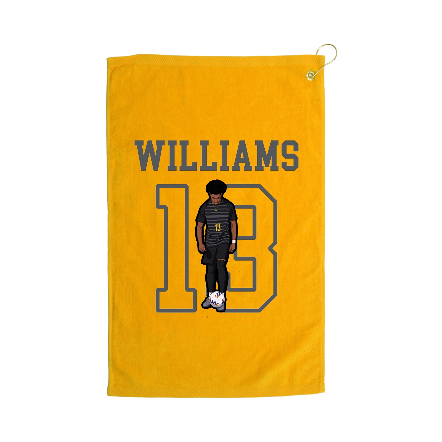 Golf Towel — Shirsey in Gold