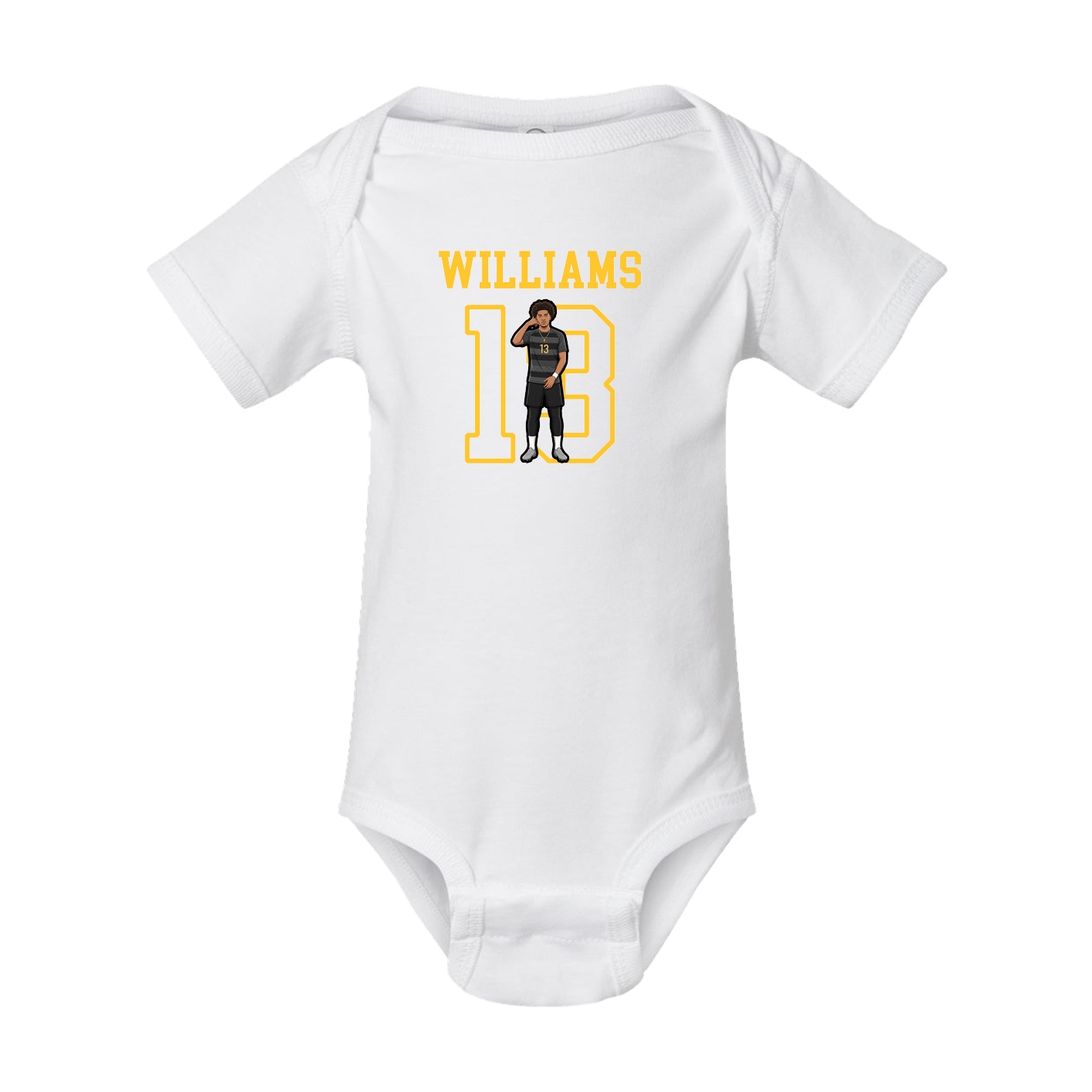 Baby Onesie — Shirsey in White