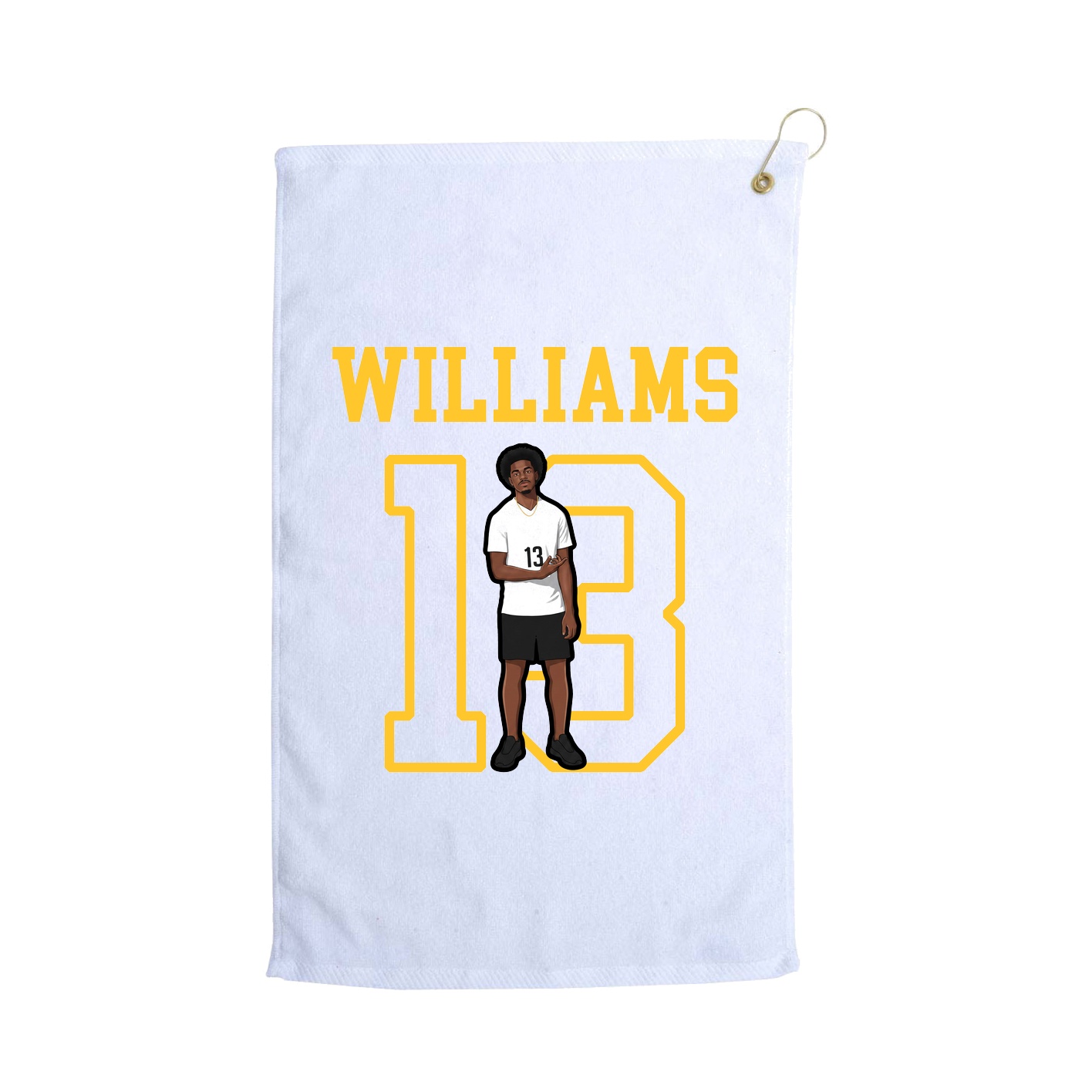 Golf Towel — Shirsey in White