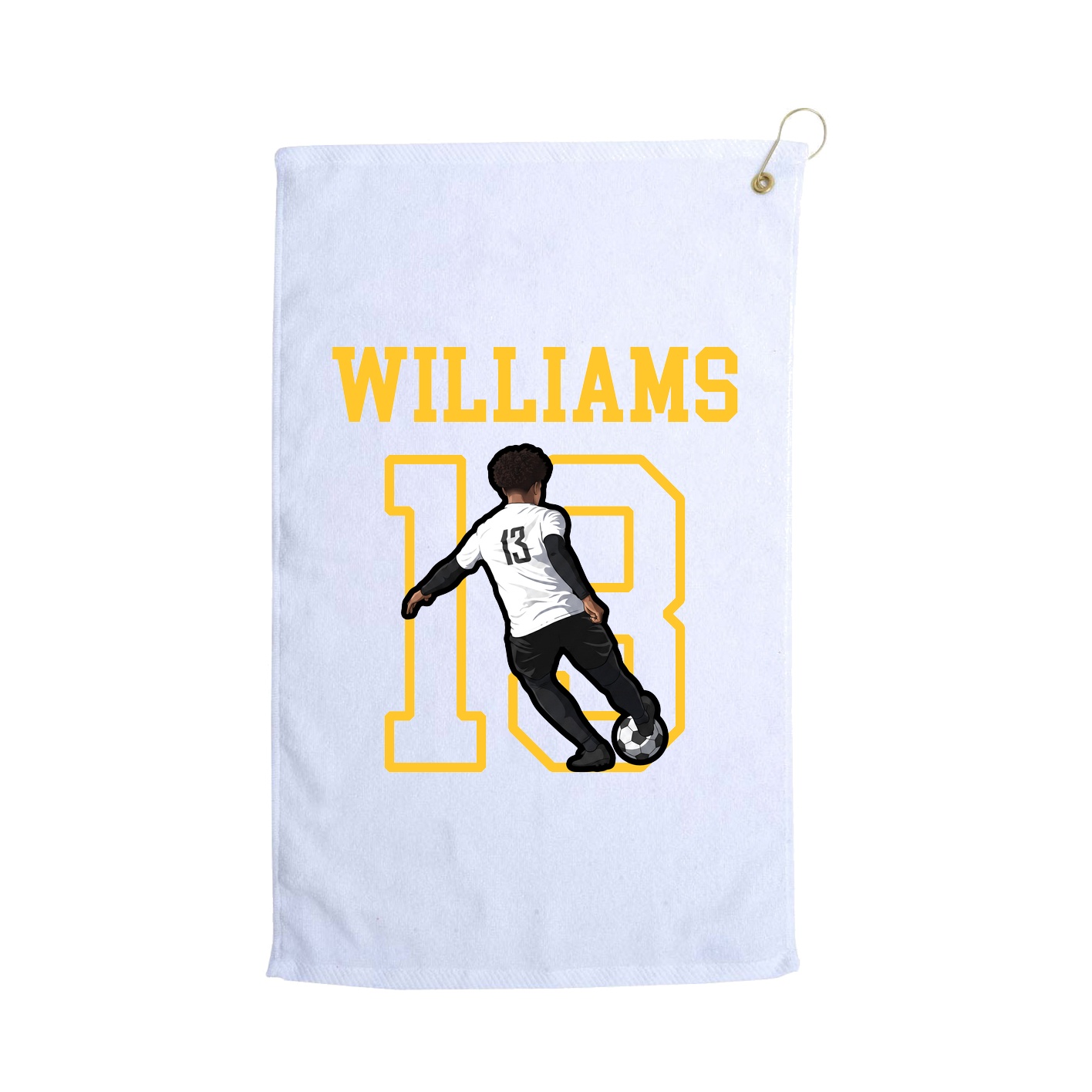 Golf Towel — Shirsey in White