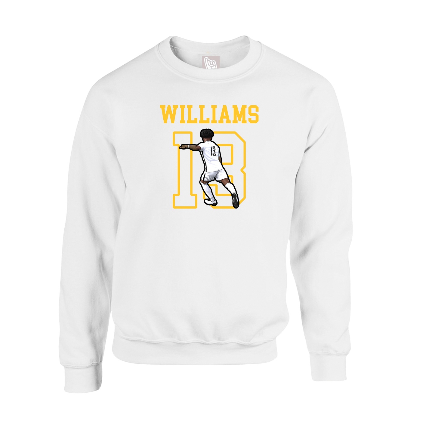 Fleece Crew — Shirsey in White
