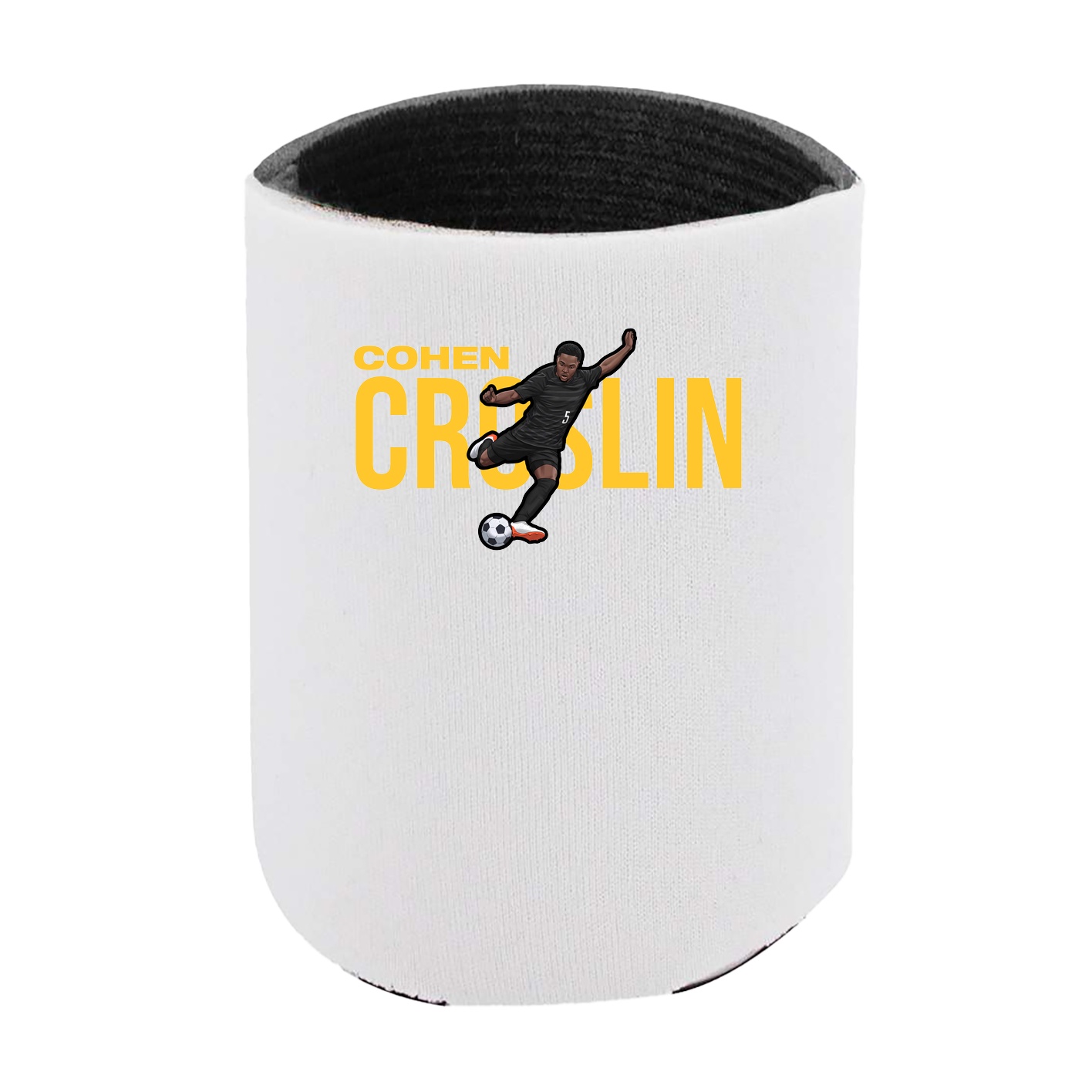Can Holder — Player Name in White