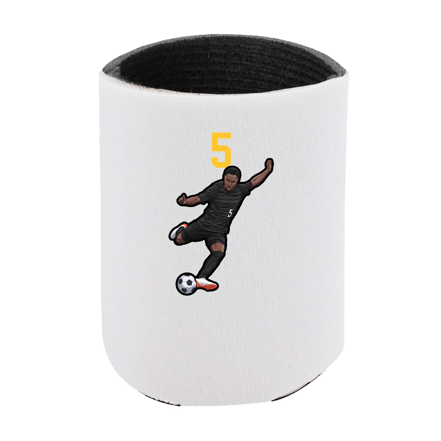 Can Holder — Number Top in White