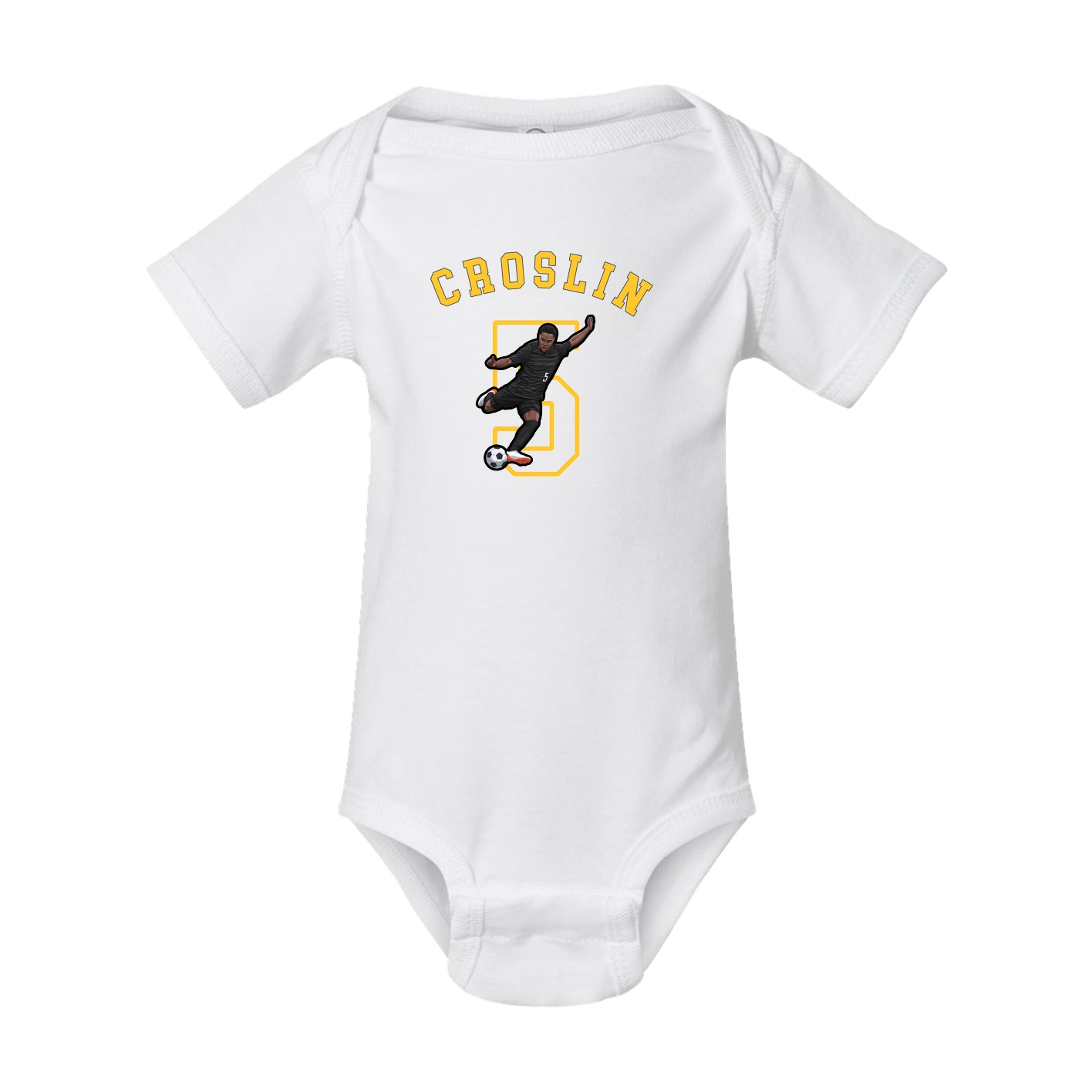 Baby Onesie — Shirsey Arch in White