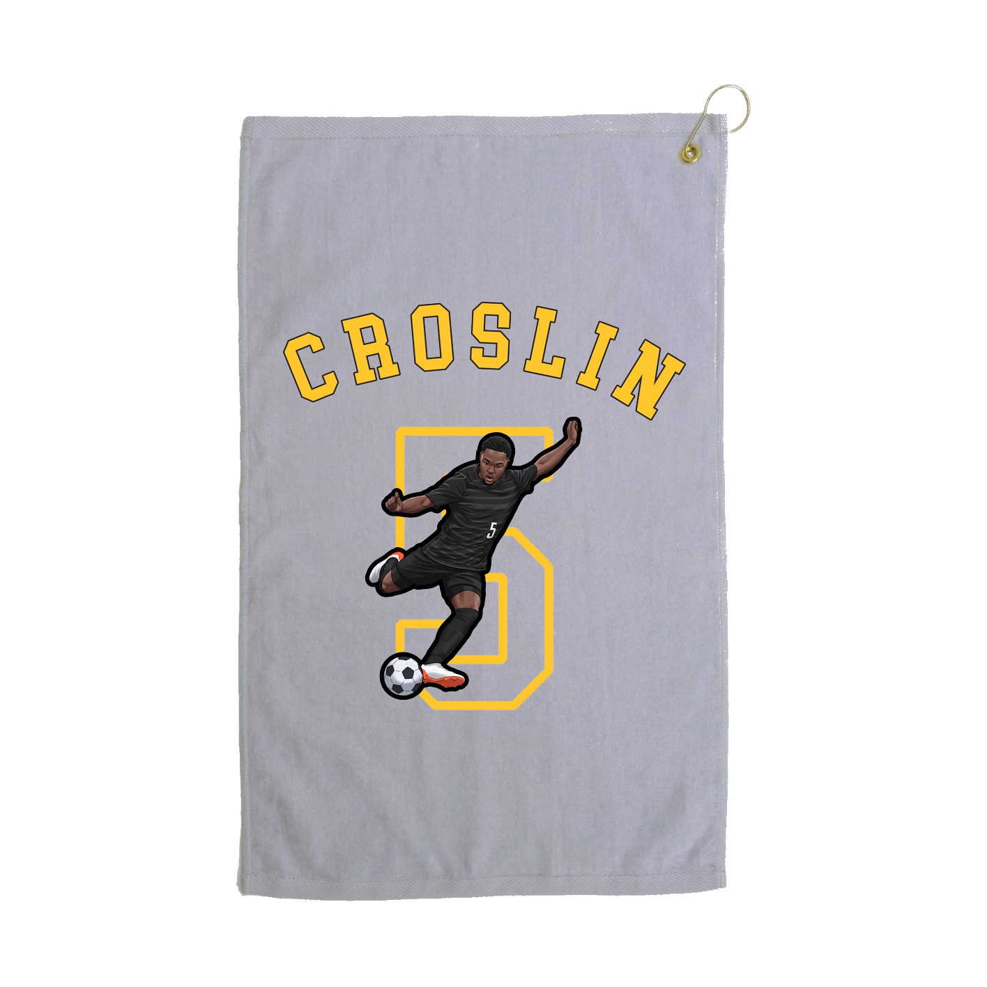 Golf Towel — Shirsey Arch in Grey
