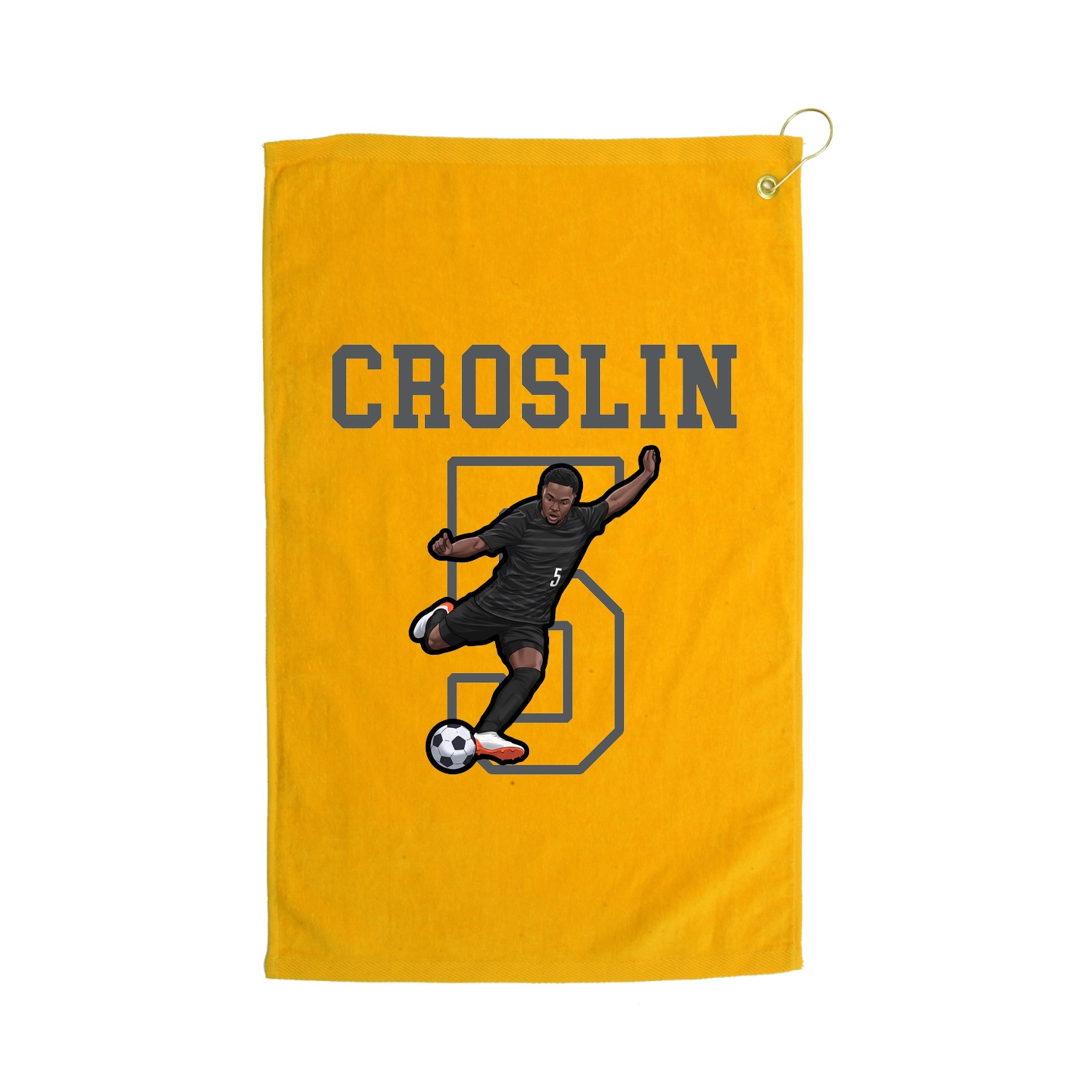 Golf Towel — Shirsey in Gold