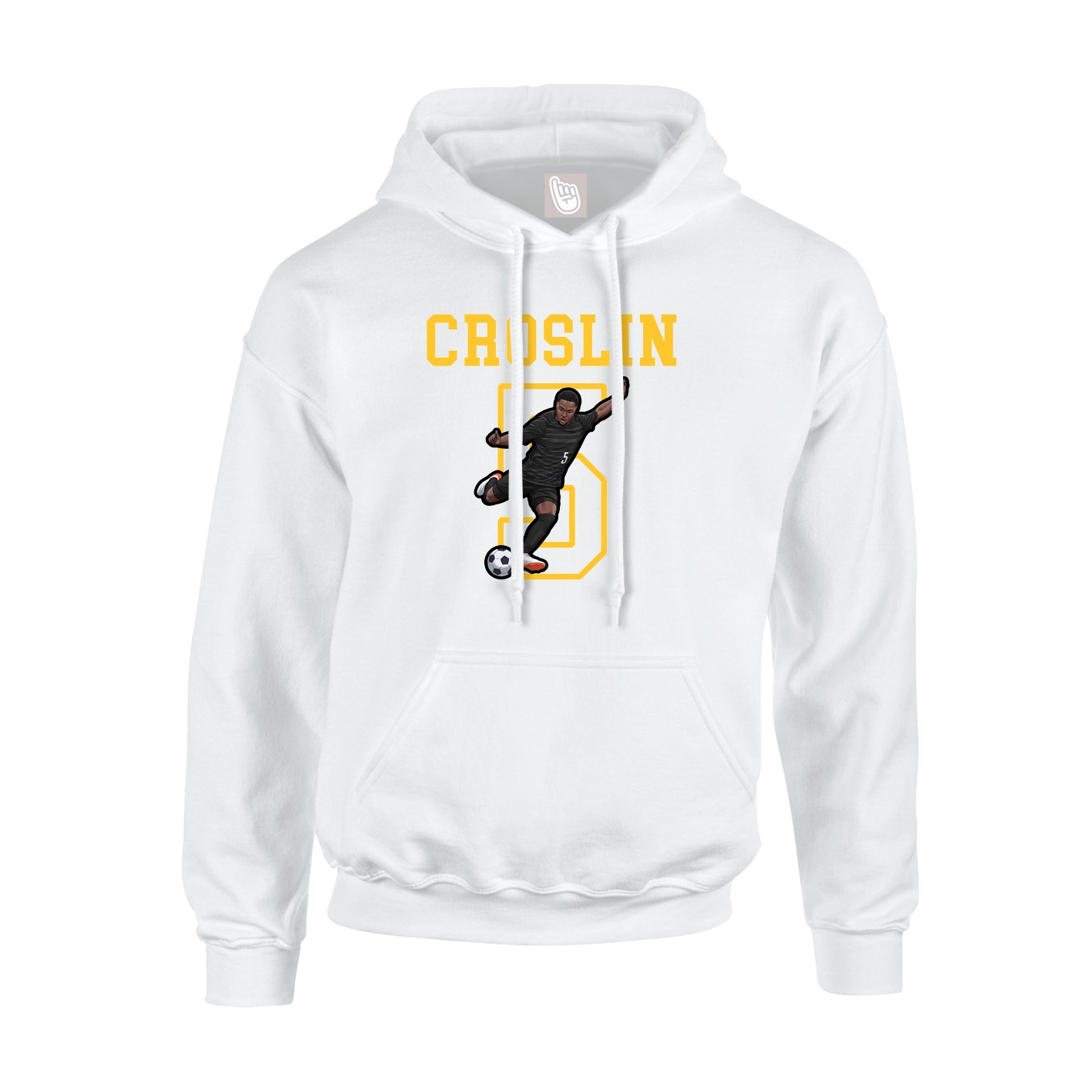 Youth Hoodie — Shirsey in White