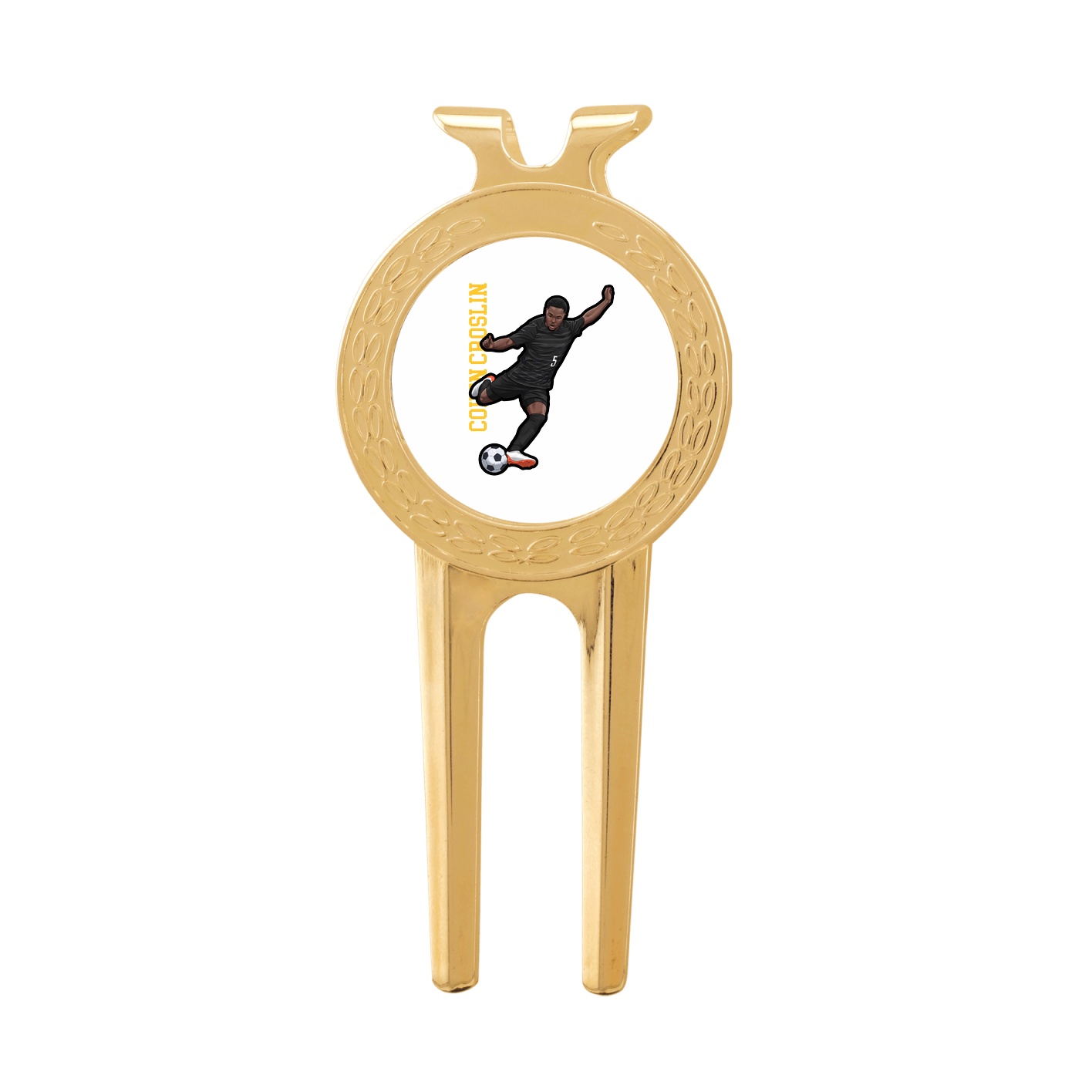Divot Tool with Ball Marker — Name Vertical in Classic