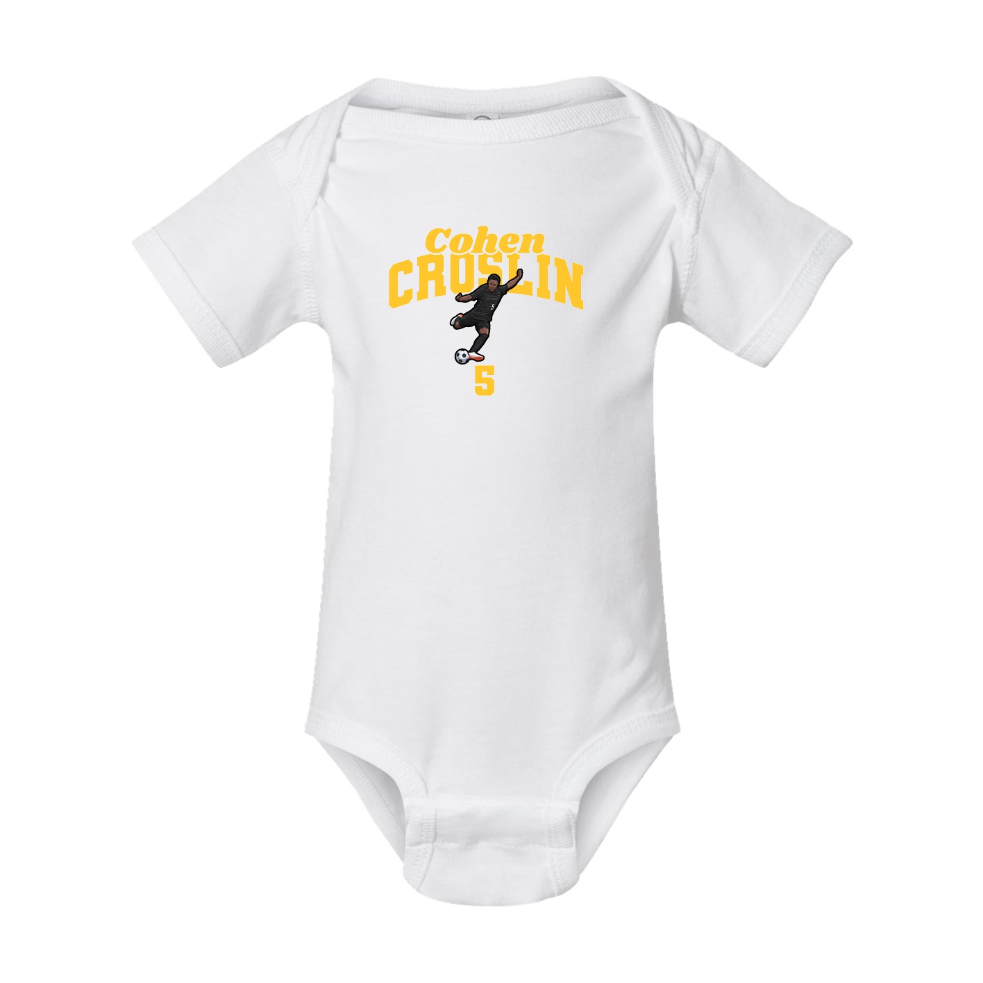Baby Onesie — Signature Arch in White